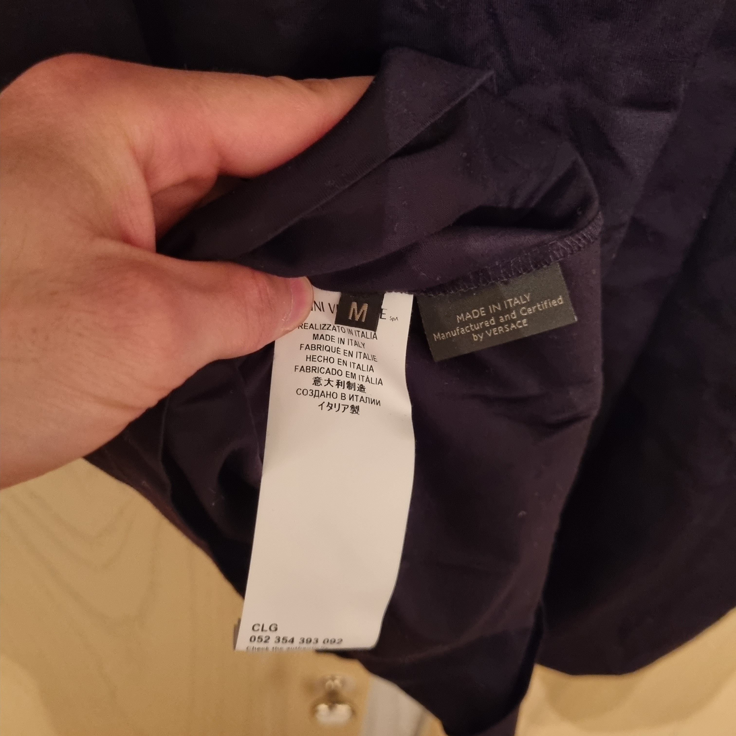 Versace Versace Crystal Medusa Logo Tshirt Black RRP $1000 Size US M / EU 48-50 / 2 - 5 Thumbnail