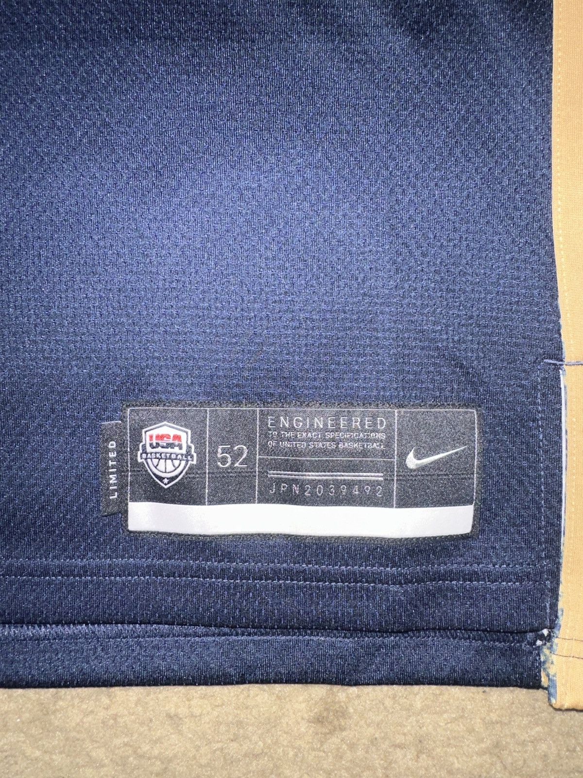 Nike 50th Anniversary Team USA Stephen Curry Jersey Sz XL Size US XL / EU 56 / 4 - 3 Thumbnail