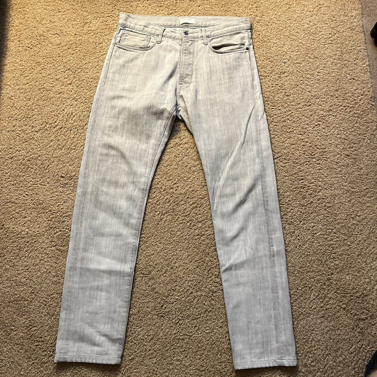 image of Helmut Lang Grey Skinny Denim, Men's (Size 31)