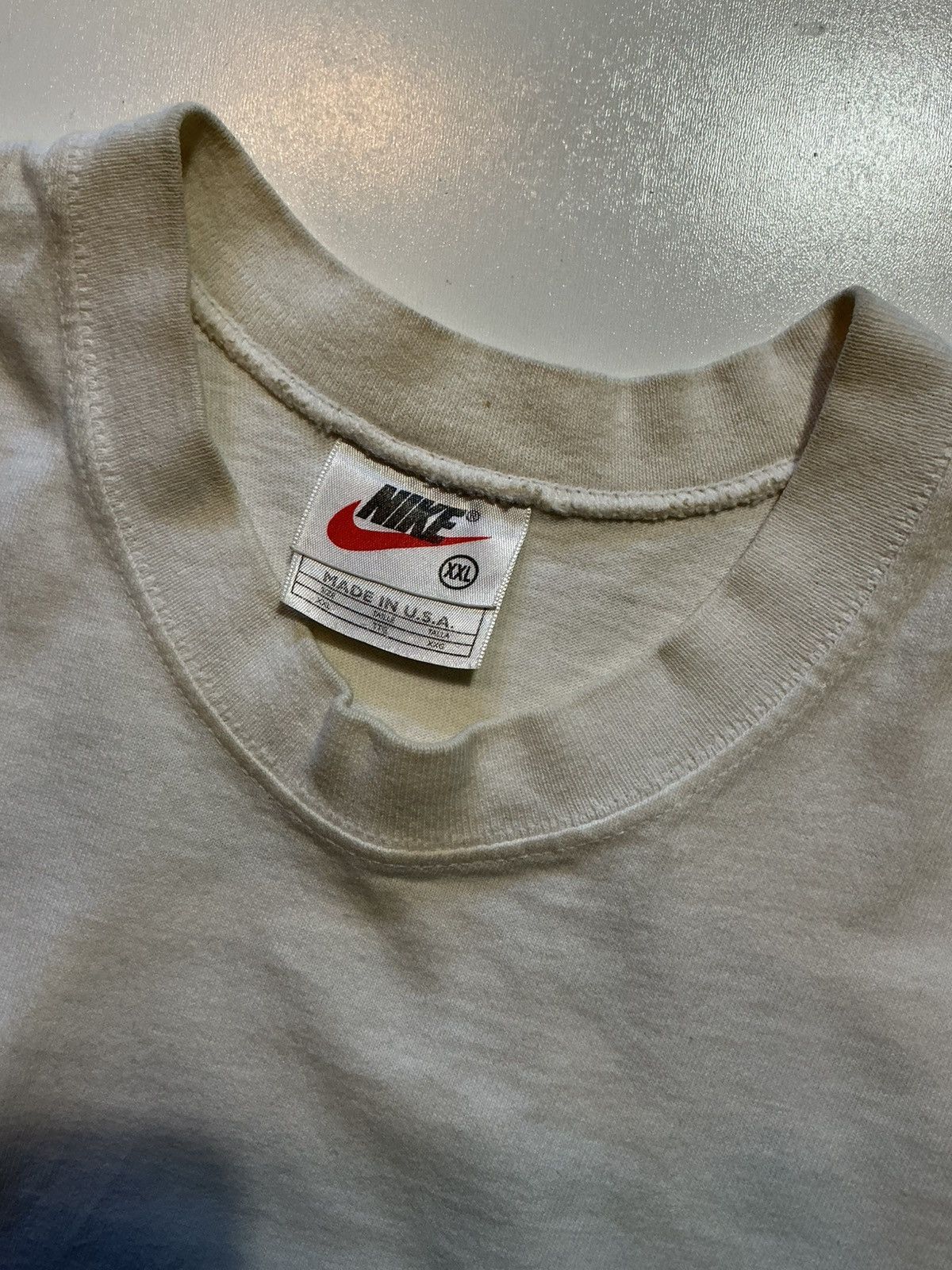 Nike VTG 90s Y2K Nike Basketball Tornado Twist Tank Top T-Shirt Size US XXL / EU 58 / 5 - 6 Thumbnail