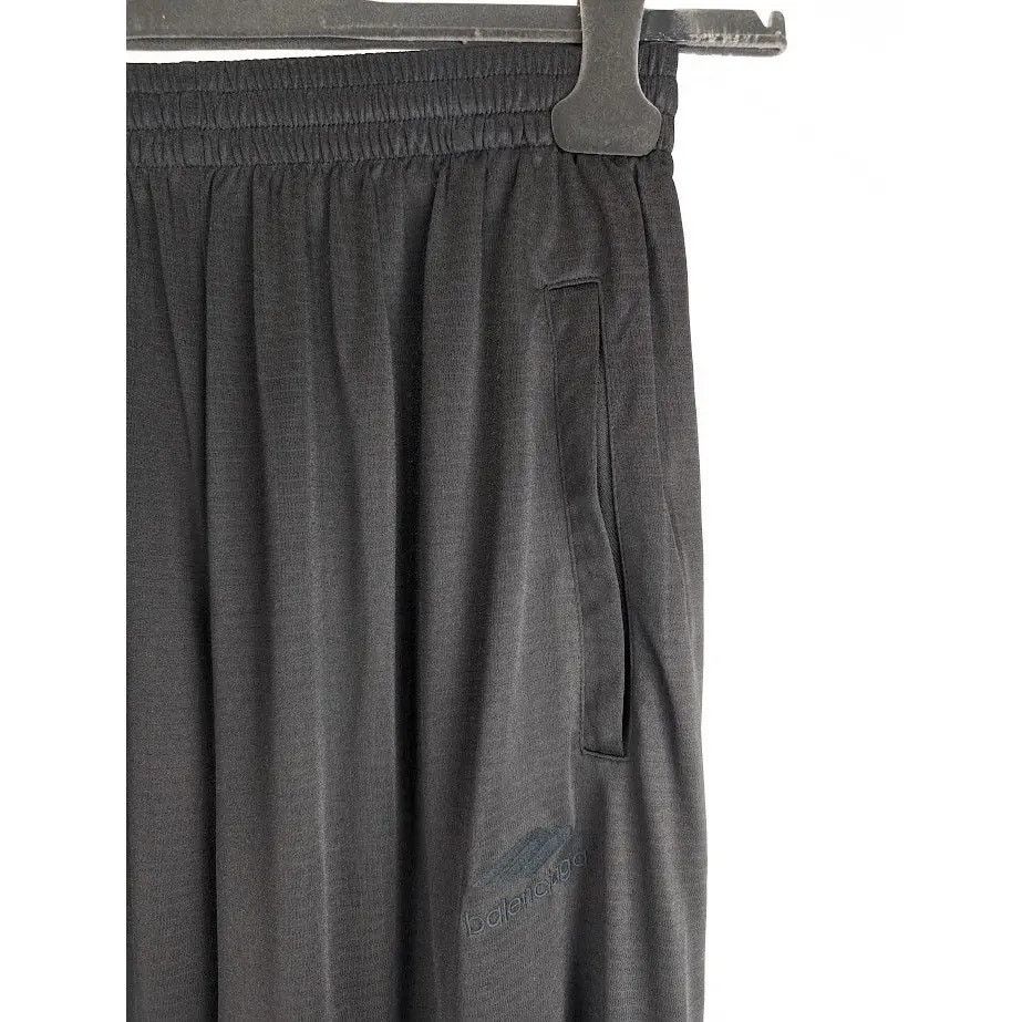 Balenciaga o1rshd1 Sport Icon Fluid Jersey Sweatpants / Joggers Black Size US 32 / EU 48 - 6 Thumbnail