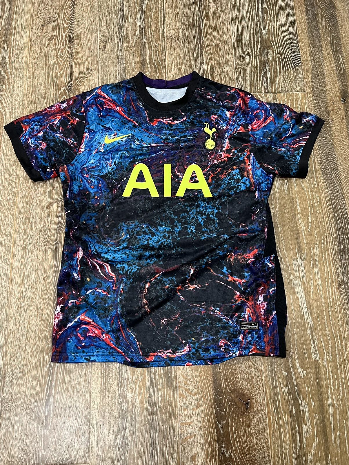 Nike aeroswift aia tottenham hotspur soccer kit jersey