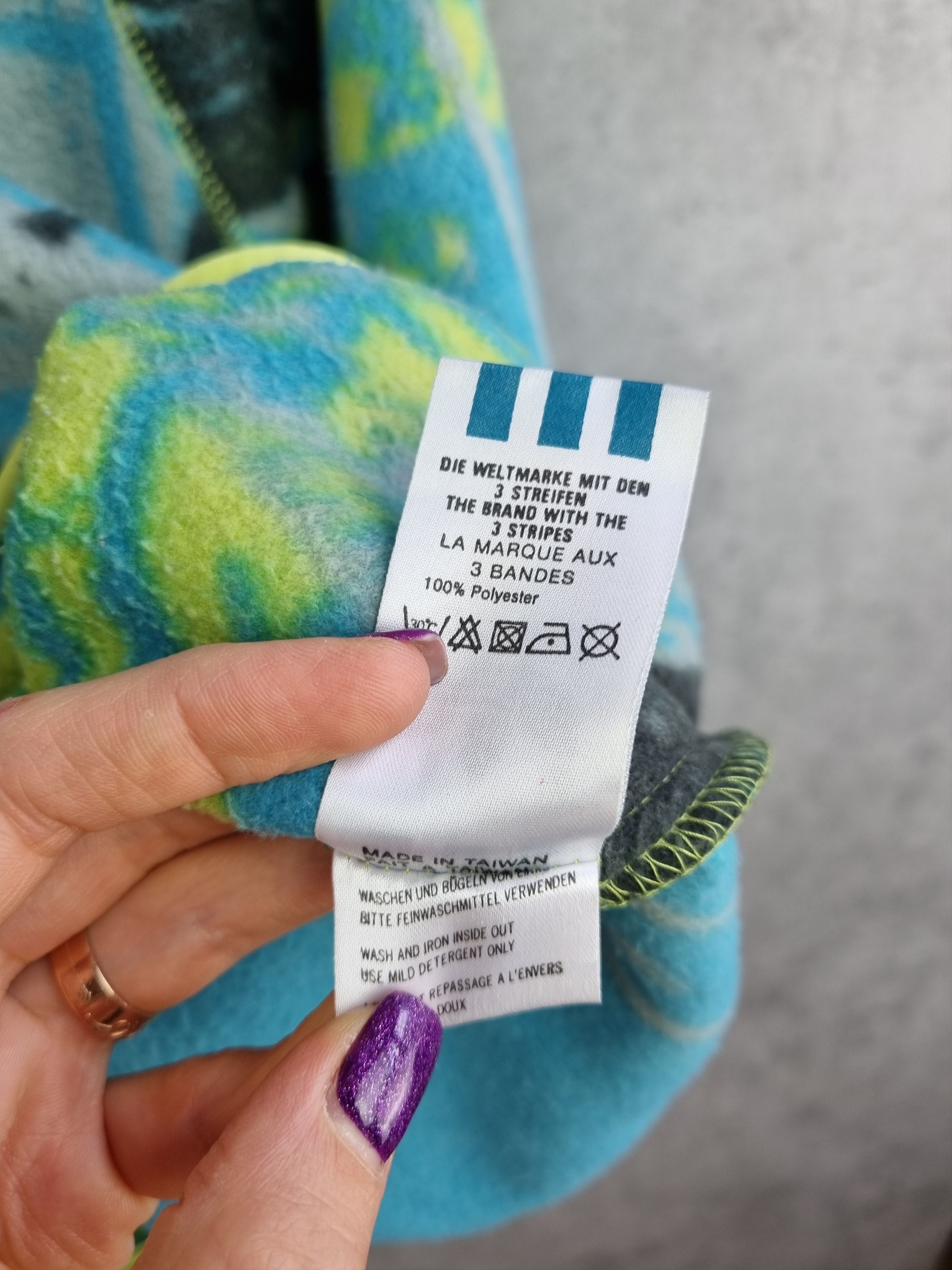 Adidas × Vintage Abstract 90s ADIDAS Adventure Vintage Fleece like Patagonia Size US M / EU 48-50 / 2 - 9 Thumbnail