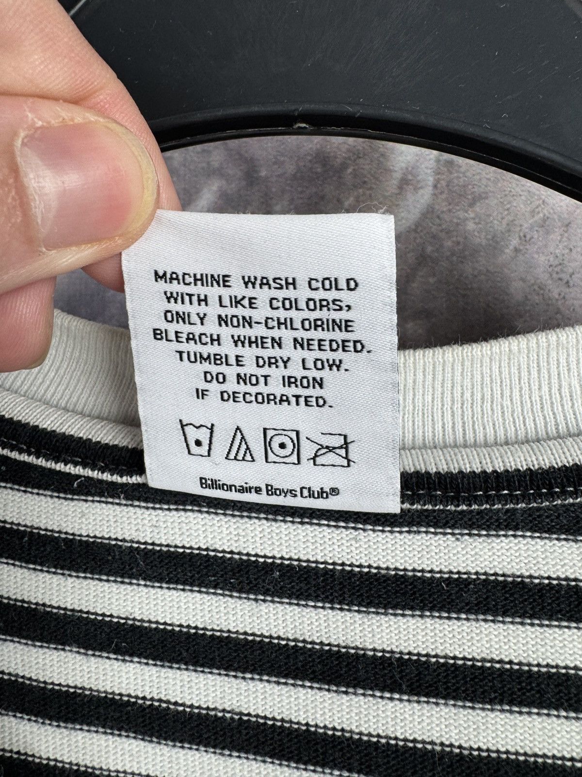 Billionaire Boys Club Men’s Billionaire Boys Club BBC Striped T-Shirt Size Large Size US L / EU 52-54 / 3 - 8 Thumbnail