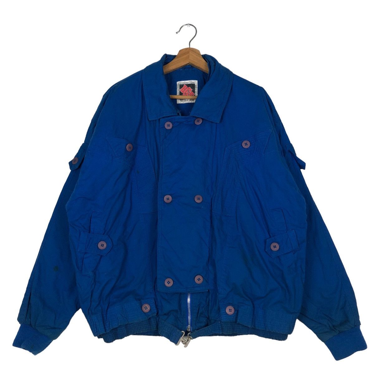 Issey Miyake 🔥Vintage 80’s Bomber Jacket BGS Arthur Bondage Parachute Size US L / EU 52-54 / 3 - 1 Thumbnail
