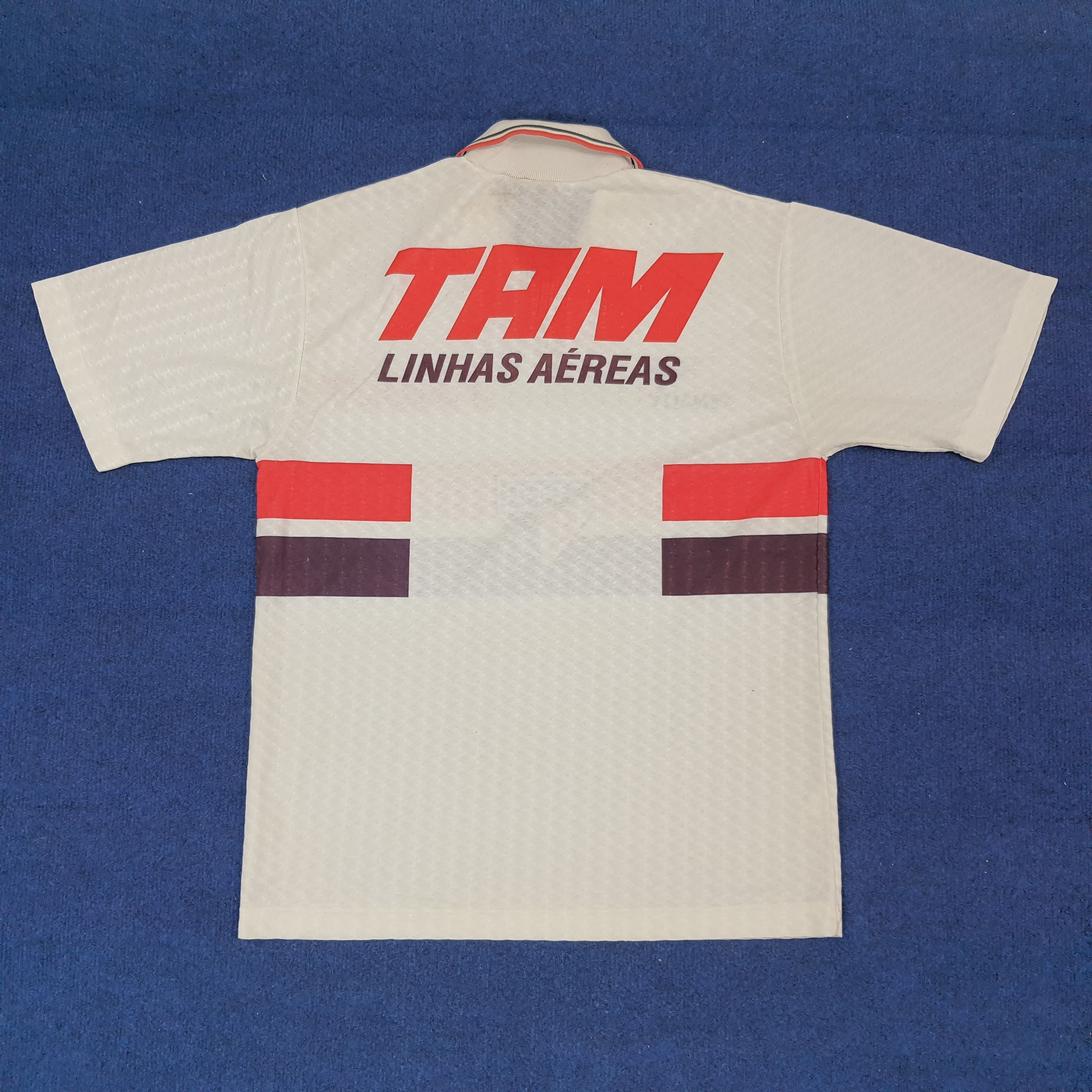 Penalty Penalty Leonardo São Paulo Home Football 90s Jersey C223N49 Size US M / EU 48-50 / 2 - 3 Thumbnail