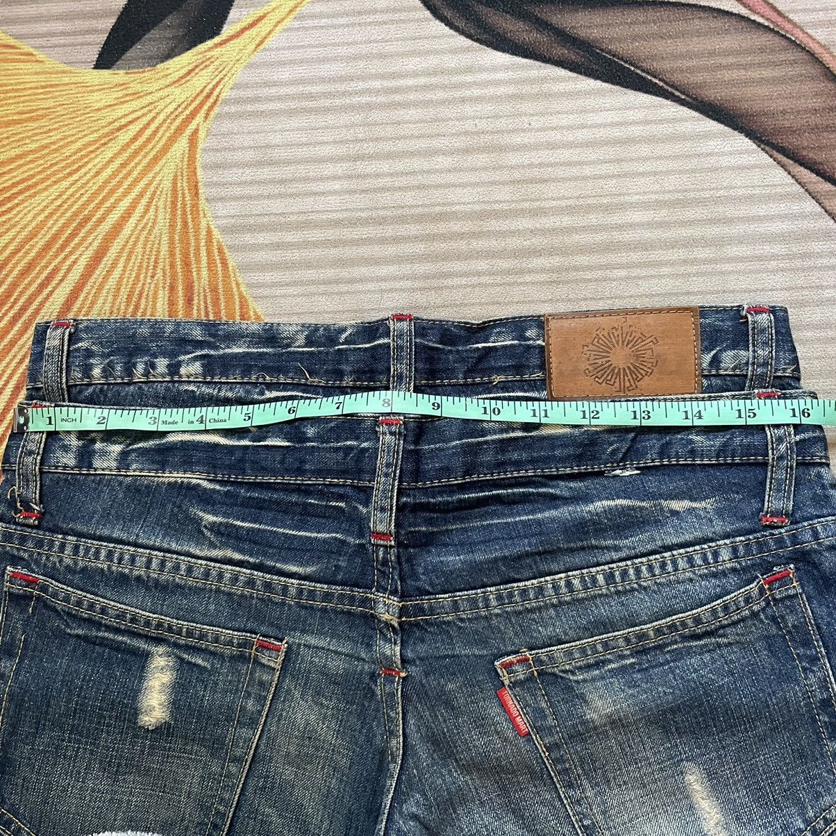 Japanese Brand Vintage Tornado Mart Double Waist Punk LGB Denim Size US 31 - 10 Thumbnail