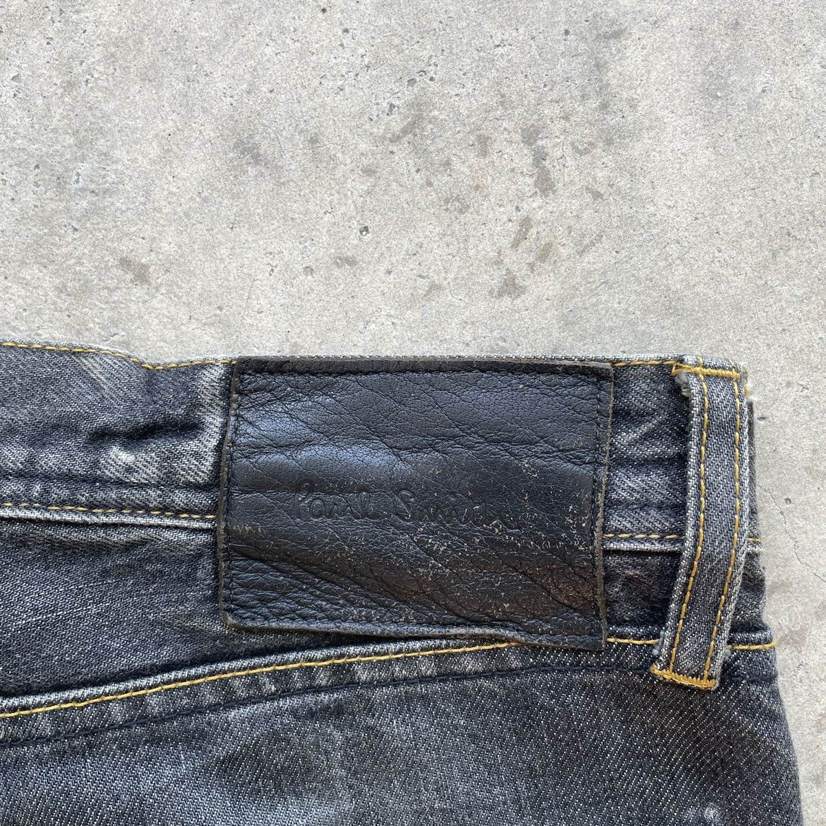 Paul Smith Vintage Paul Smith Jeans Black Faded Denim Pants W31 Size US 31 - 8 Thumbnail