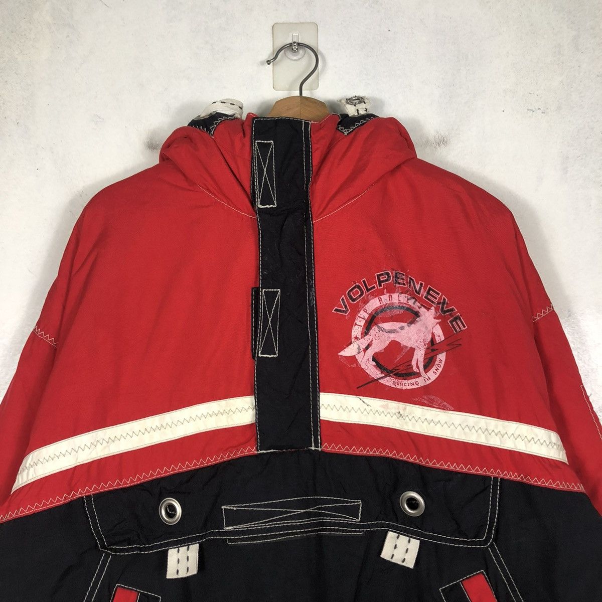Japanese Brand × Vintage 📌VINTAGE ANORAK SKI JACKET VOLPENEVE JAPAN ART DESIGN Size US L / EU 52-54 / 3 - 13 Thumbnail