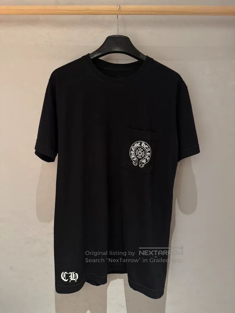 Chrome Hearts CHROME HEARTS Black Crew Neck Los Angeles City Limited Sho Size US M / EU 48-50 / 2 - 2 Thumbnail