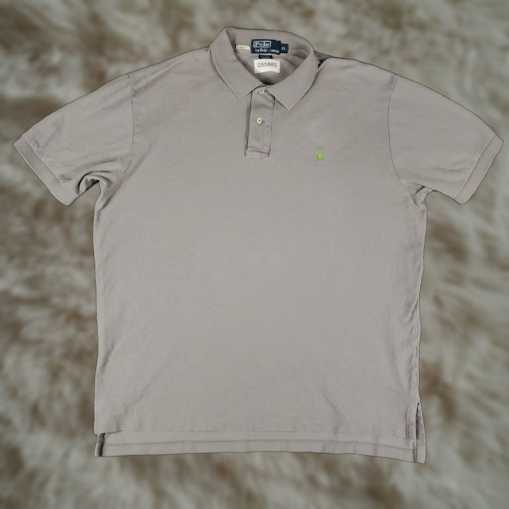 Ralph Lauren Ralph Lauren Polo Shirt Gray Men's XL Casual Short Sleeve Activewear Sports Size US XL / EU 56 / 4 - 1 Thumbnail
