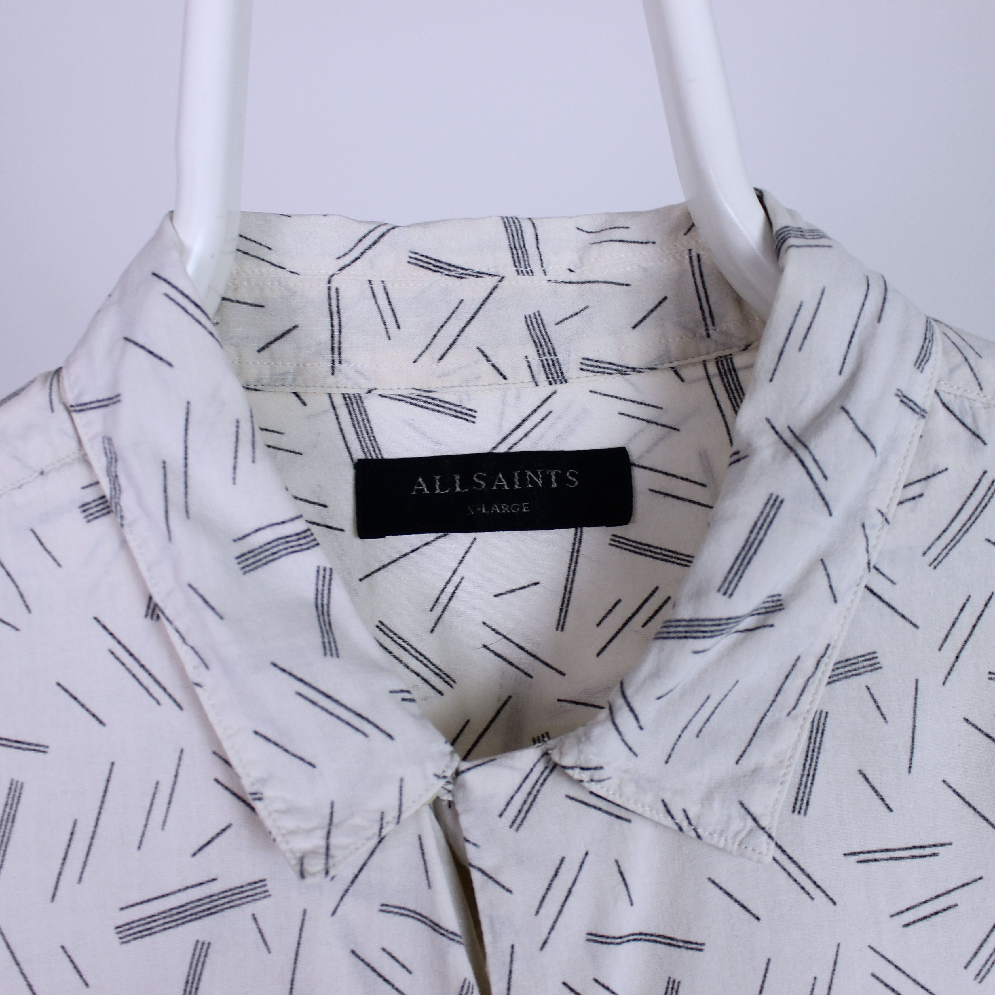 Allsaints Allsaints shirt men buttons ups L XL Size US XL / EU 56 / 4 - 5 Thumbnail