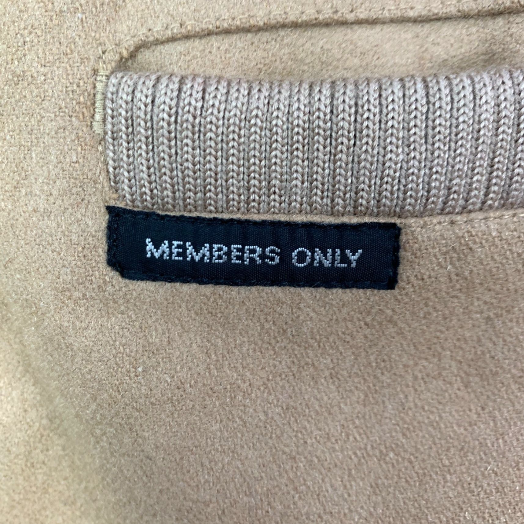 Members Only VINTAGE Members Only Bomber Jacket Shirt Mens Tan 80s Wool Blend Zip Snap Short 44 Chest 51in Regular Brand: Members Only Size US S / EU 44-46 / 1 - 5 Thumbnail