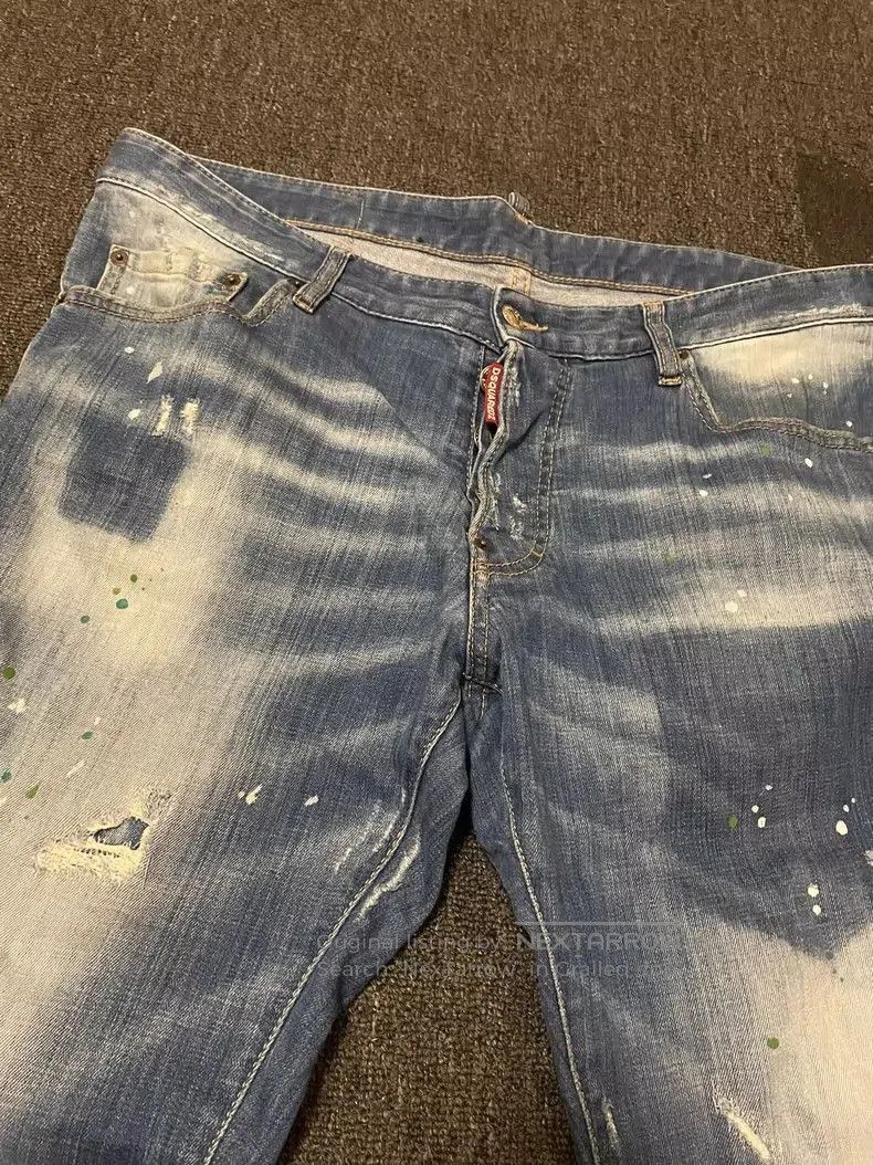 Dsquared2 DSquared2 City Biker Denim Jeans. Size US 36 / EU 52 - 1 Thumbnail
