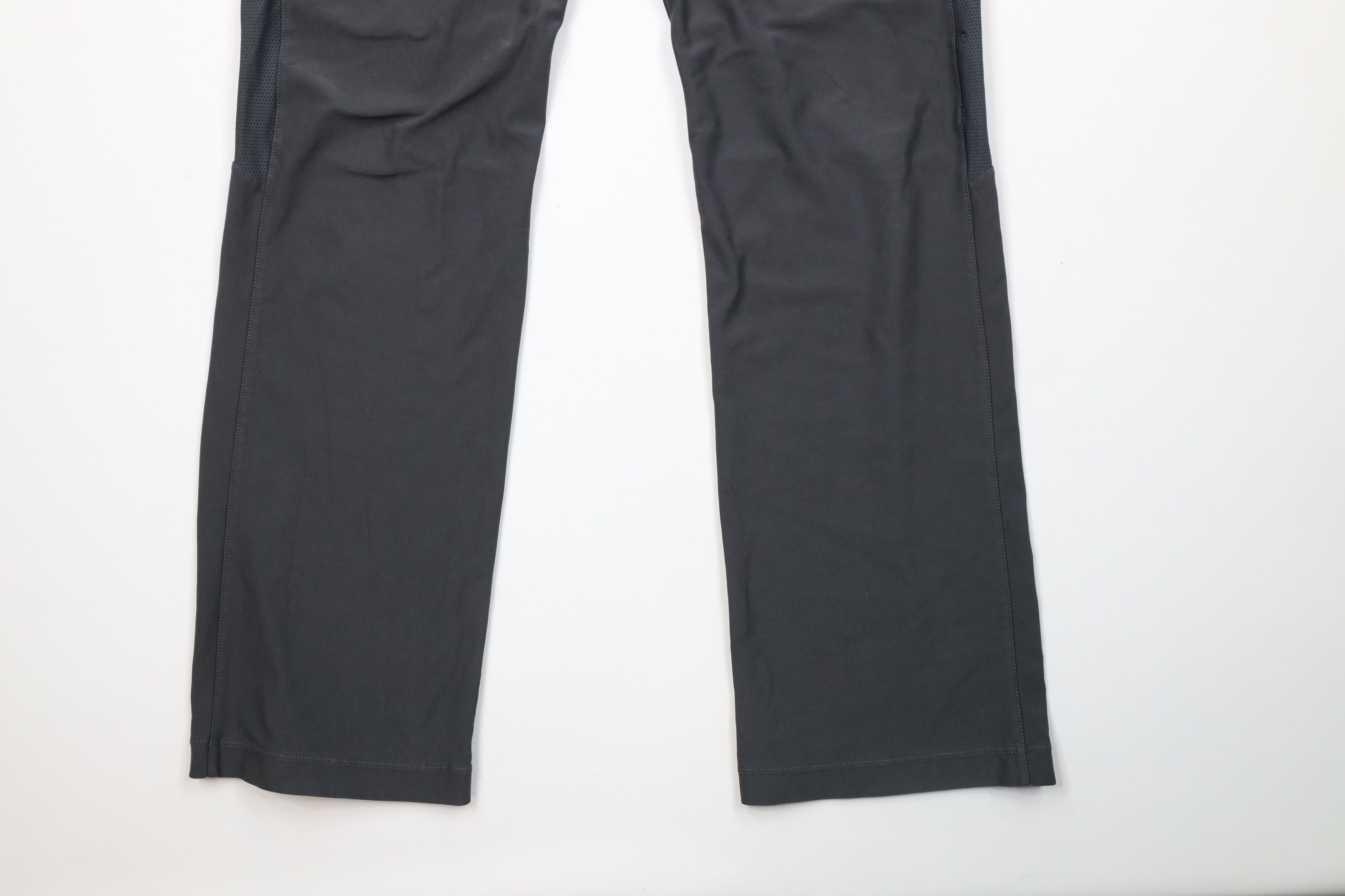 Nike × Vintage Vintage Nike Travis Scott Mini Swoosh Flared Pants Gray Size 29" - 4 Thumbnail