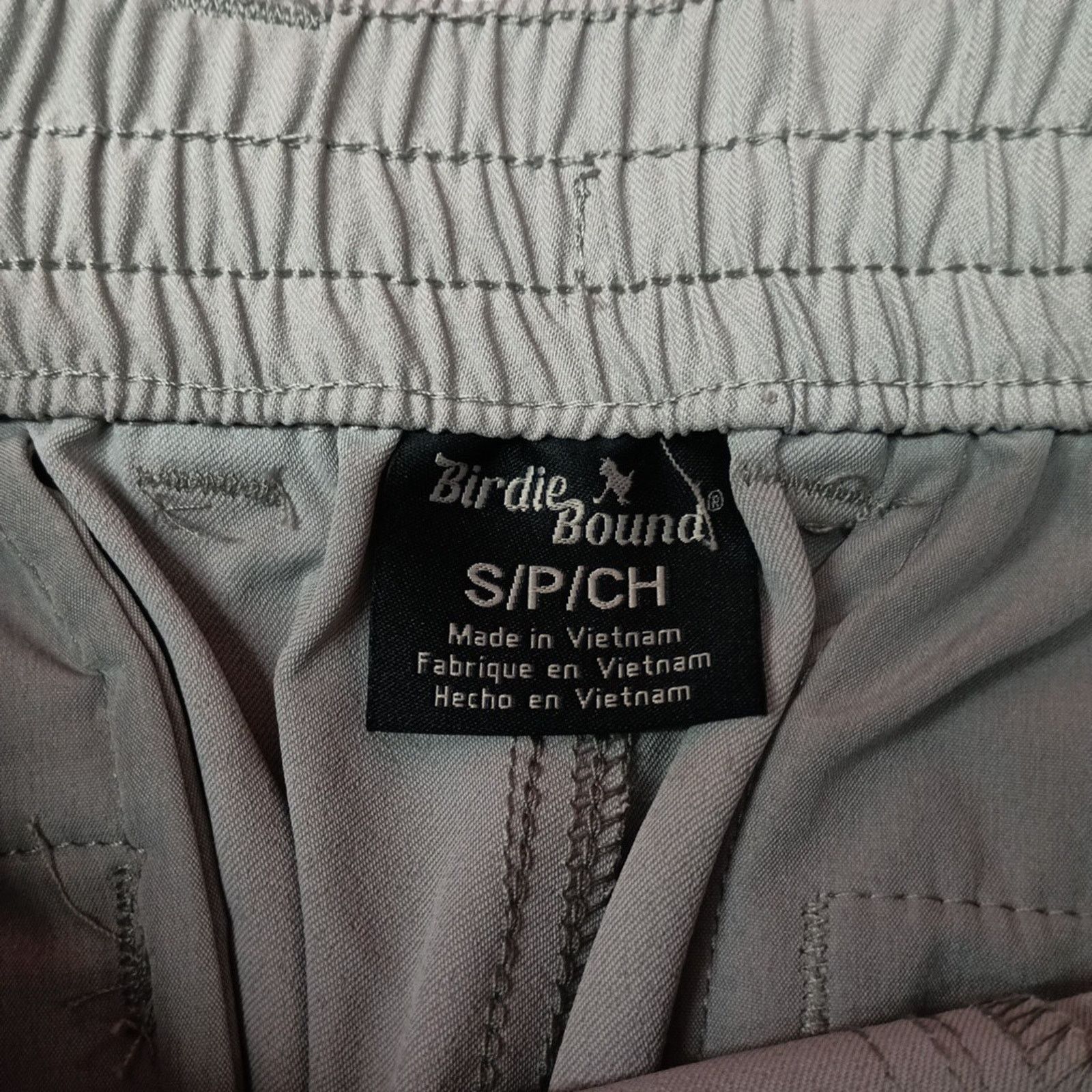 Other Birdie Bound Golf Joggers Men's S Gray Stretch Drawstring Size US 29 - 9 Thumbnail