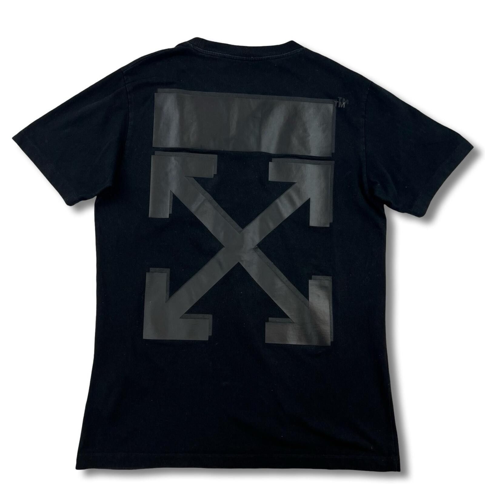 Off-White Off-White Rubber Arrows Black T Shirt Size US L / EU 52-54 / 3 - 1 Thumbnail