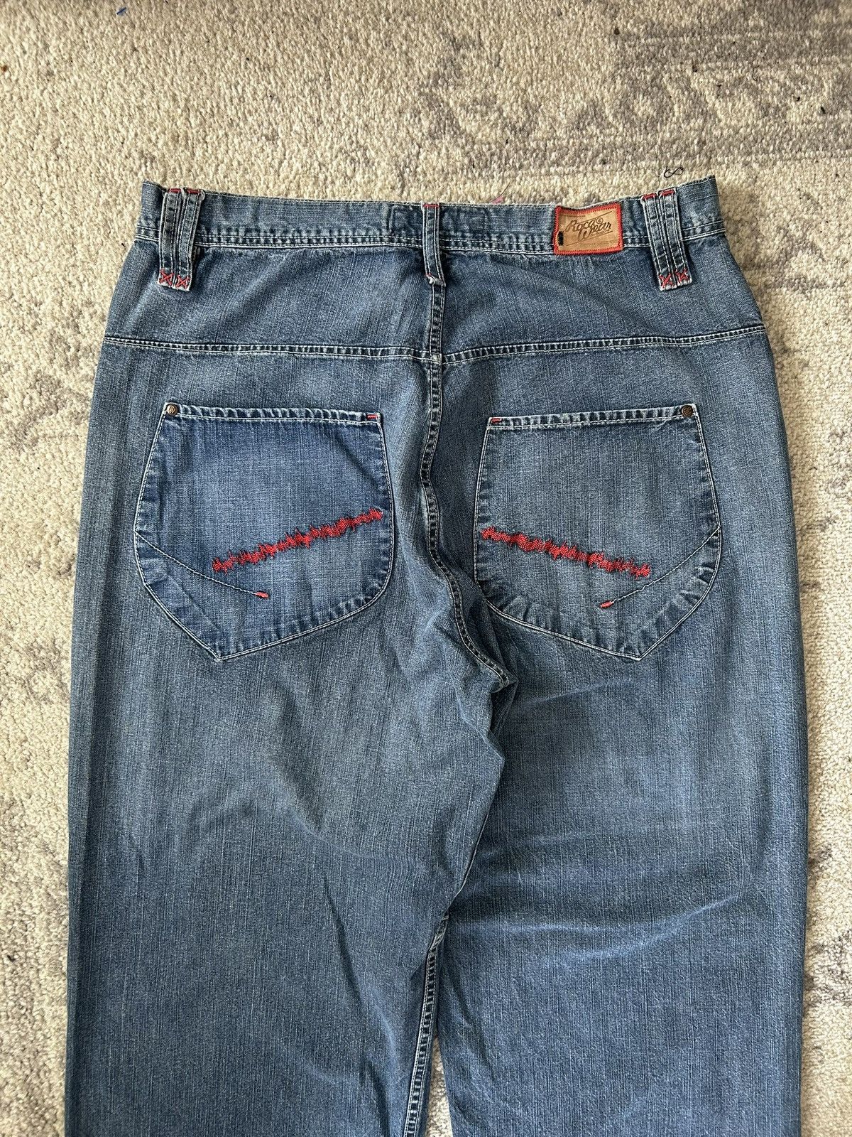 Rocawear Vintage Rocawear Baggy Jeans Size US 38 / EU 54 - 9 Thumbnail