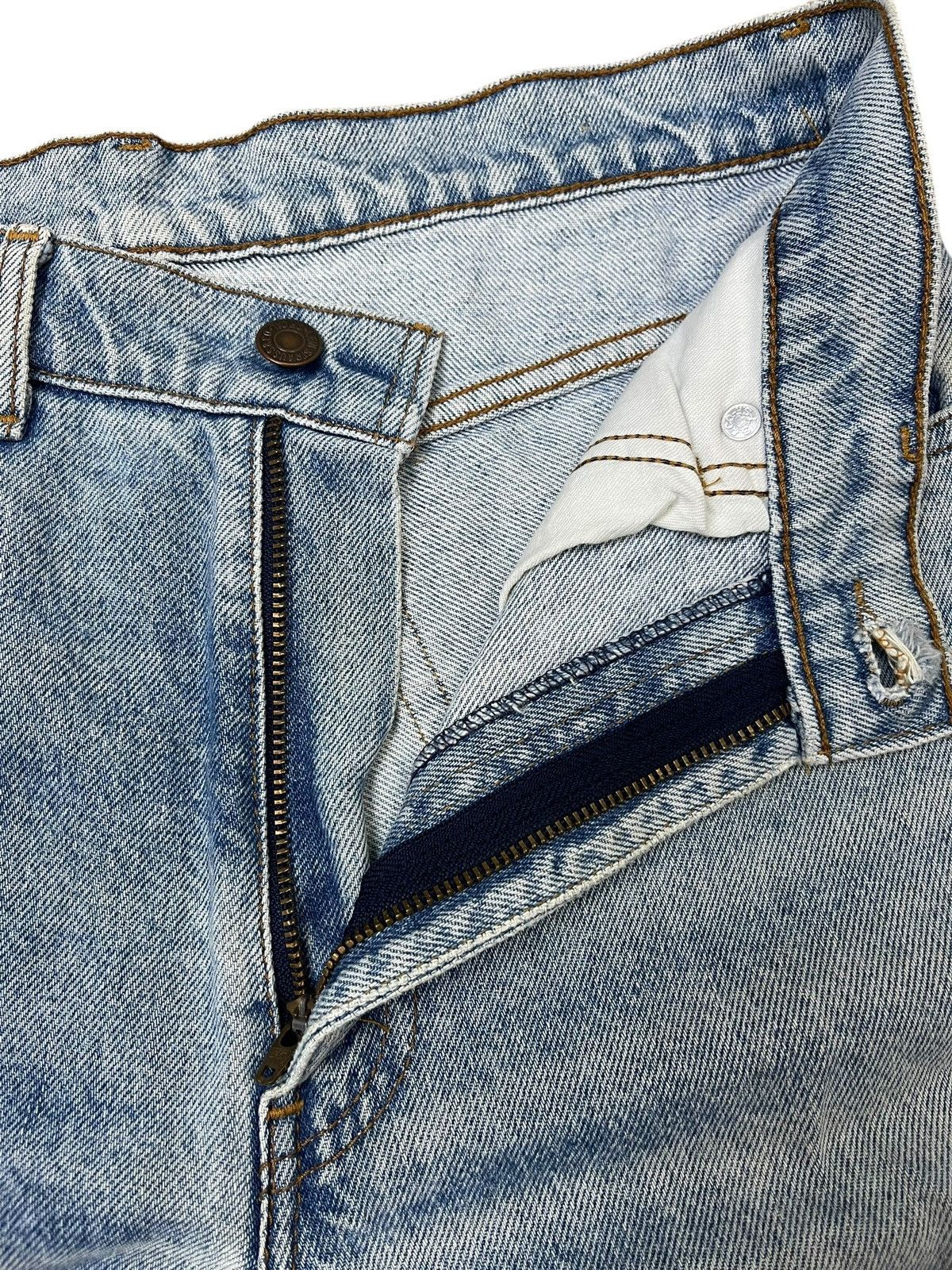 Levi's Vintage Levis 606-02 Straight Cut Jeans Zipper Size US 30 / EU 46 - 6 Thumbnail