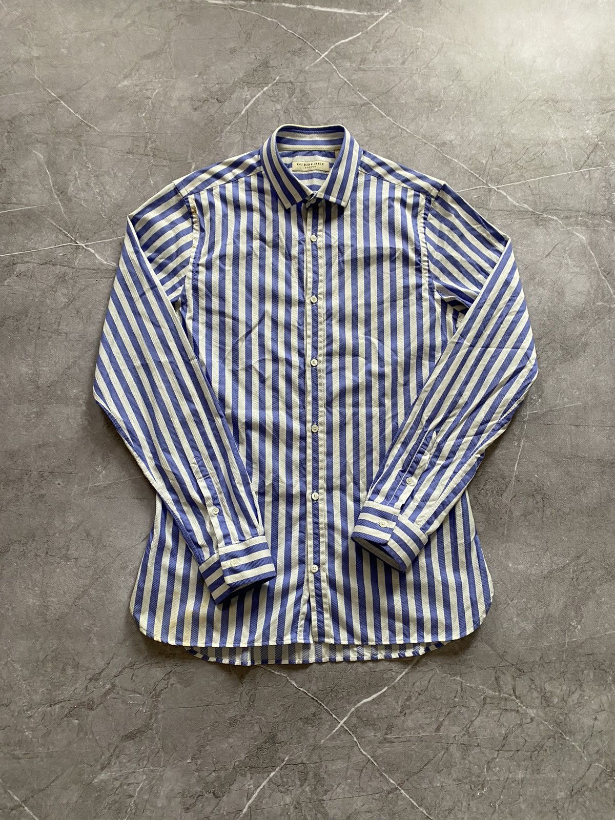 Burberry × Vintage Rare Y2K Burberry London Shirt Button Up Long sleeve Size US M / EU 48-50 / 2 - 2 Thumbnail