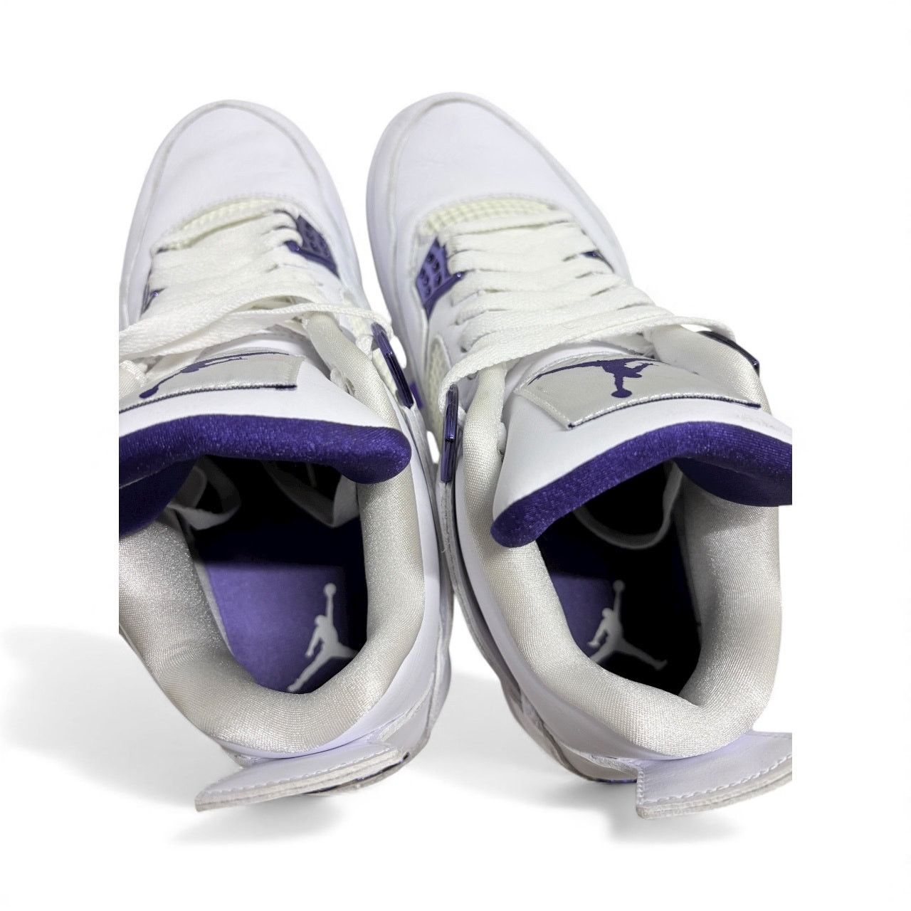 Jordan Brand Size 9.5 - Air Jordan 4 Retro 'Purple Metallic' 2020 Size US 9.5 / EU 42-43 - 5 Thumbnail