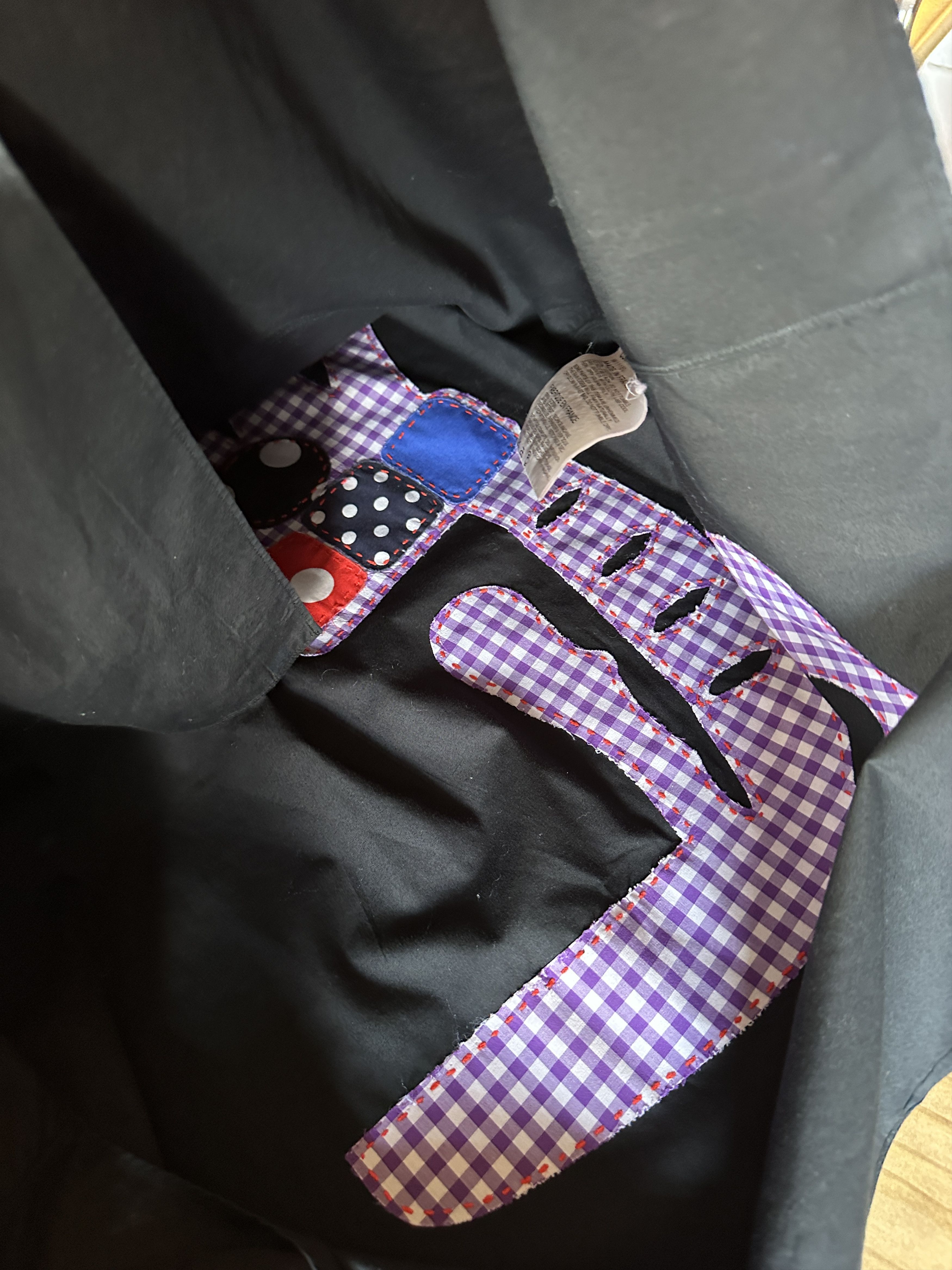 Comme des Garcons Comme des Garcons SHIRT Abstract Stitch Button Up Shirt Size US L / EU 52-54 / 3 - 4 Thumbnail
