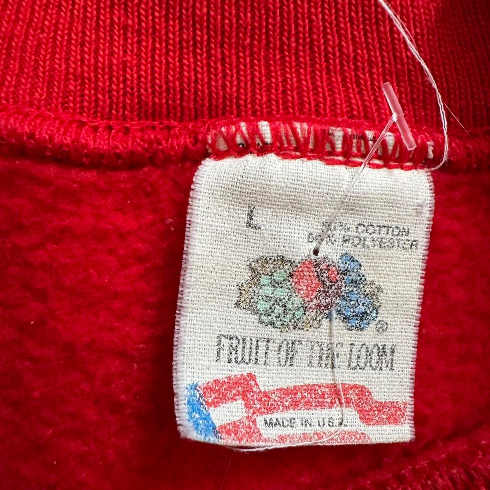 Vintage Christmas Holiday Sweater Santa Reindeer Healthy New Year L Size US L / EU 52-54 / 3 - 3 Thumbnail