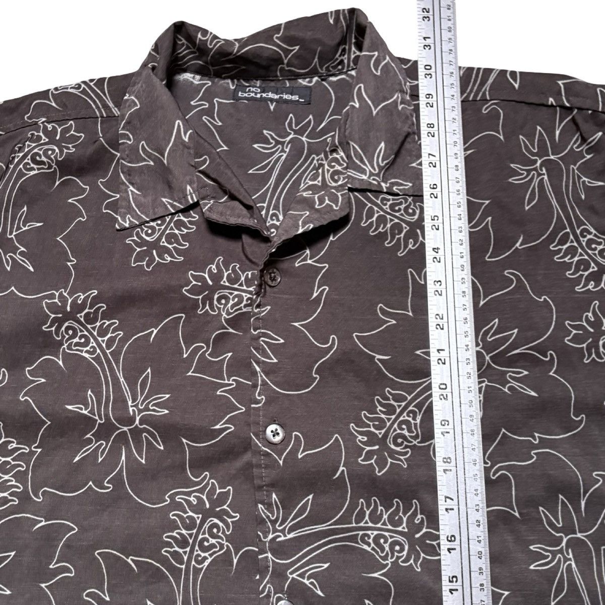 Other Vintage Y2K No Boundaries Button Shirt Flames Hawaii XL Size US XL / EU 56 / 4 - 5 Thumbnail