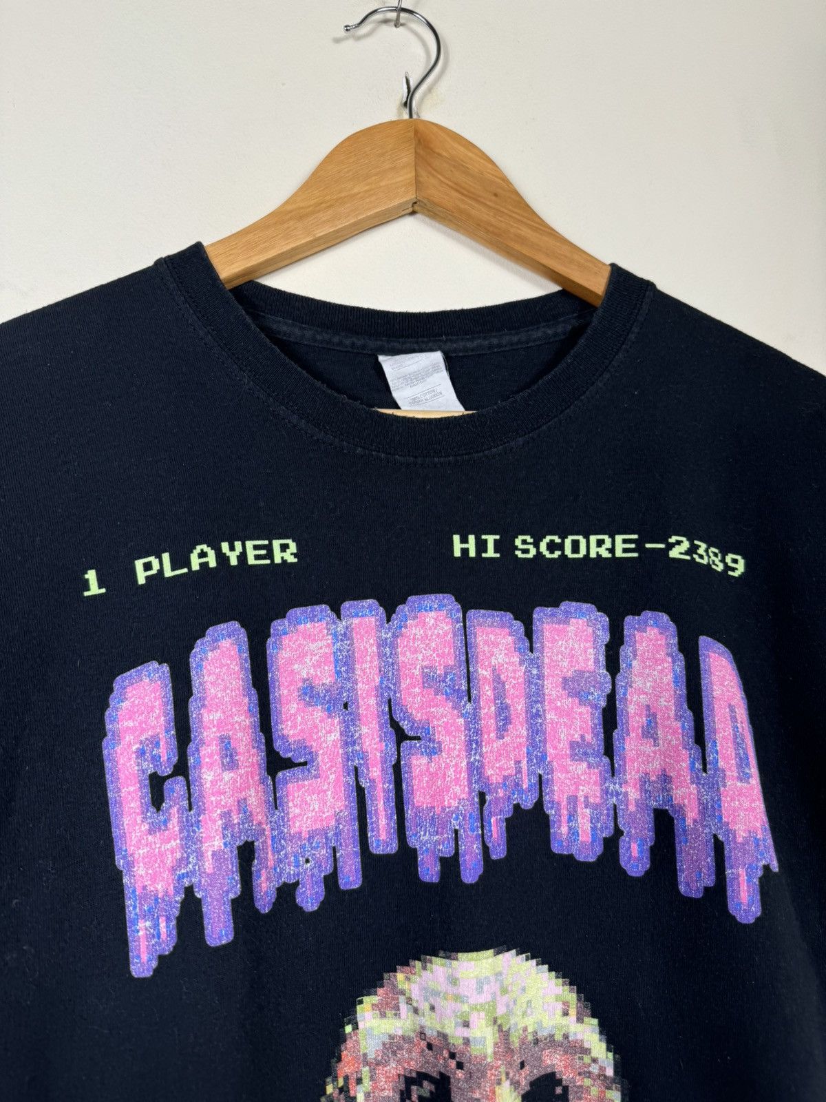 Rap Tees CASISDEAD Push Start 1 Player pixel print t shirt Size US L / EU 52-54 / 3 - 2 Thumbnail