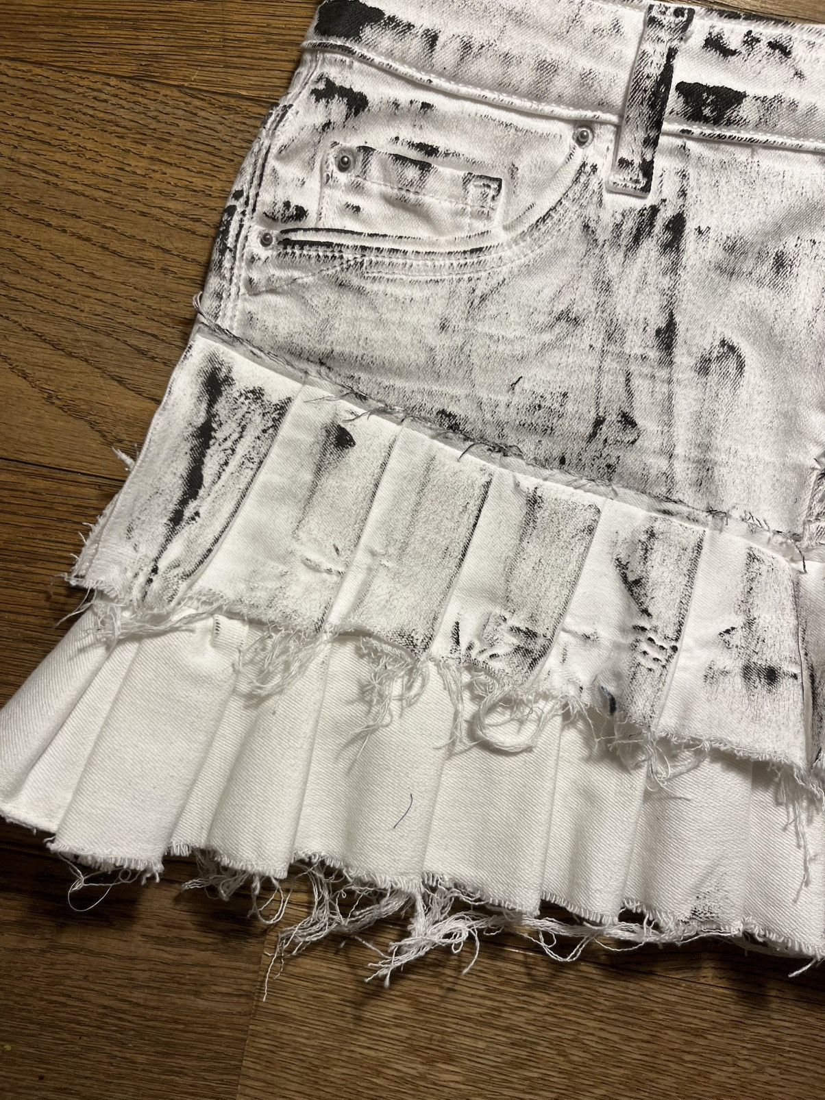 Miu Miu Custommade skirt | mini skirt | mini rock Size 24" / US 00 / IT 34 - 7 Thumbnail