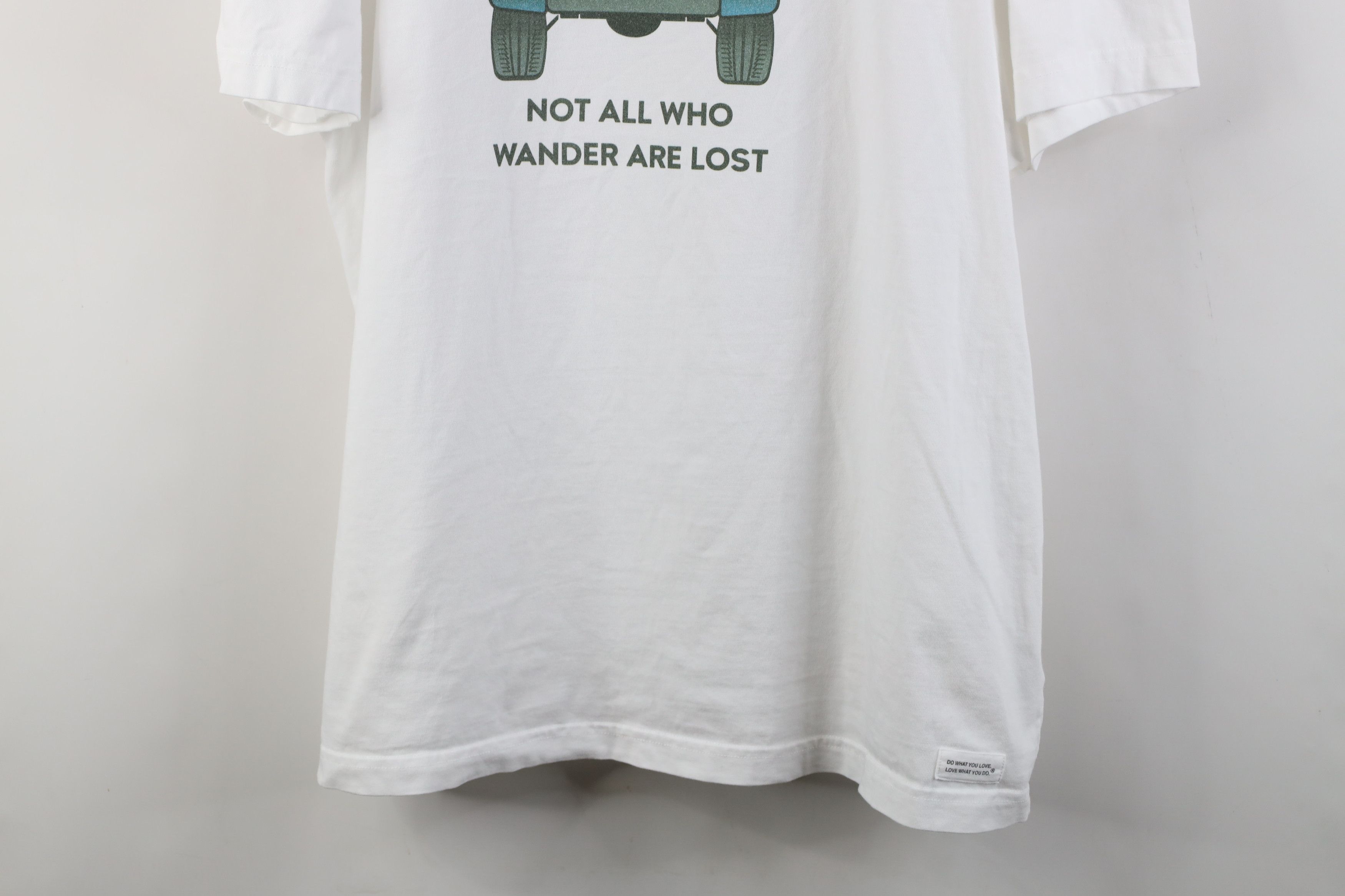 Life is Good Life is Good Jeep Not All Who Wander Are Lost T-Shirt White Size US XL / EU 56 / 4 - 3 Thumbnail