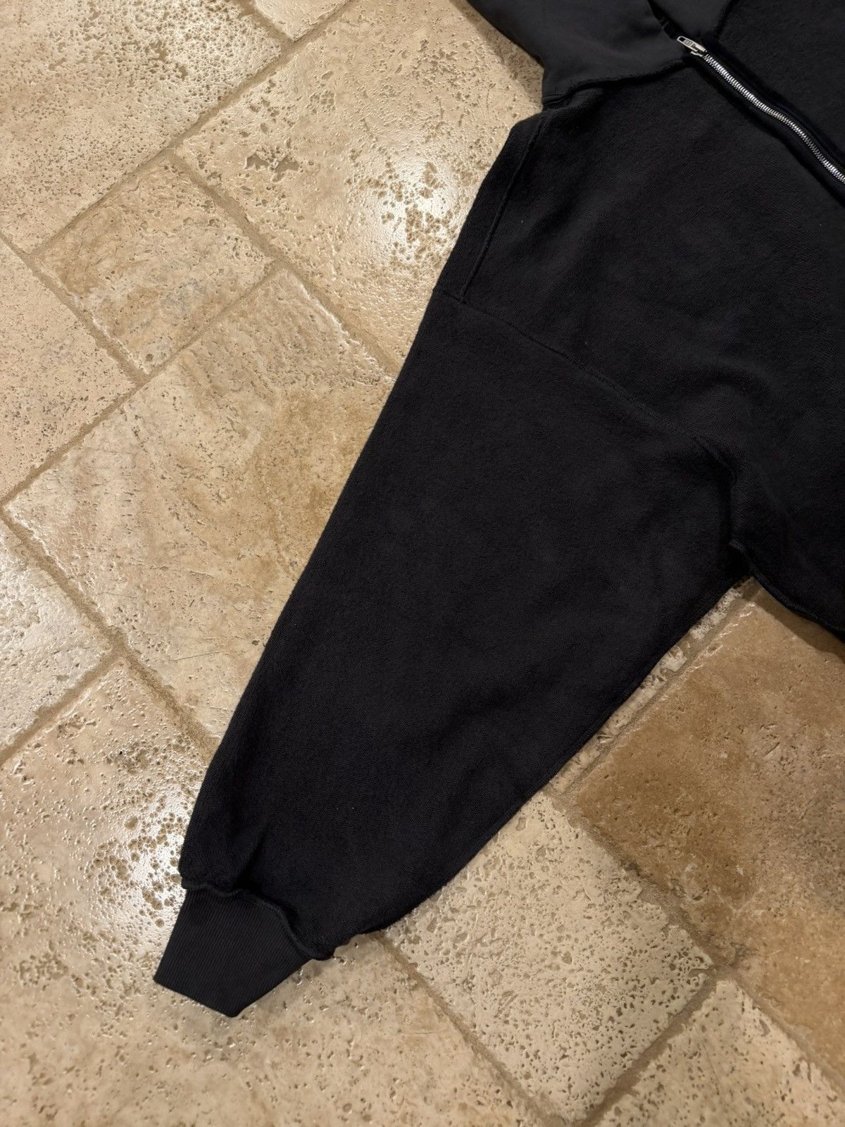 Balenciaga Balenciaga Loop Sports Icon Inside-Out Washed Black Hoodie Size US M / EU 48-50 / 2 - 6 Thumbnail