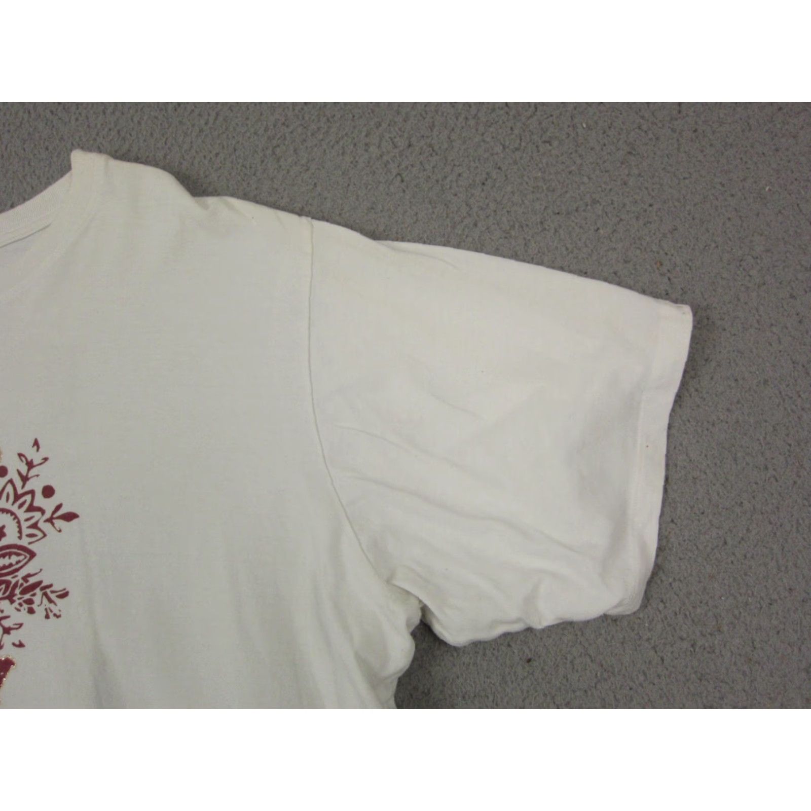 Disney Disney Winnie the Pooh Shirt Womens 3X White Crew Neck Short Sleeve Cotton T-Shirt Casual Easy Care All Seasons 90s Classic Size XXL / US 16-18 / IT 52-54 - 5 Thumbnail