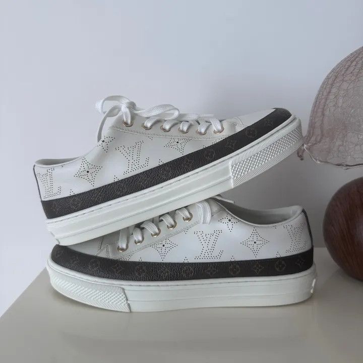 Louis Vuitton Louis Vuitton Stellar Soft Calfskin Low-top Sneakers -2508 Size US 6 / IT 36 - 4 Thumbnail