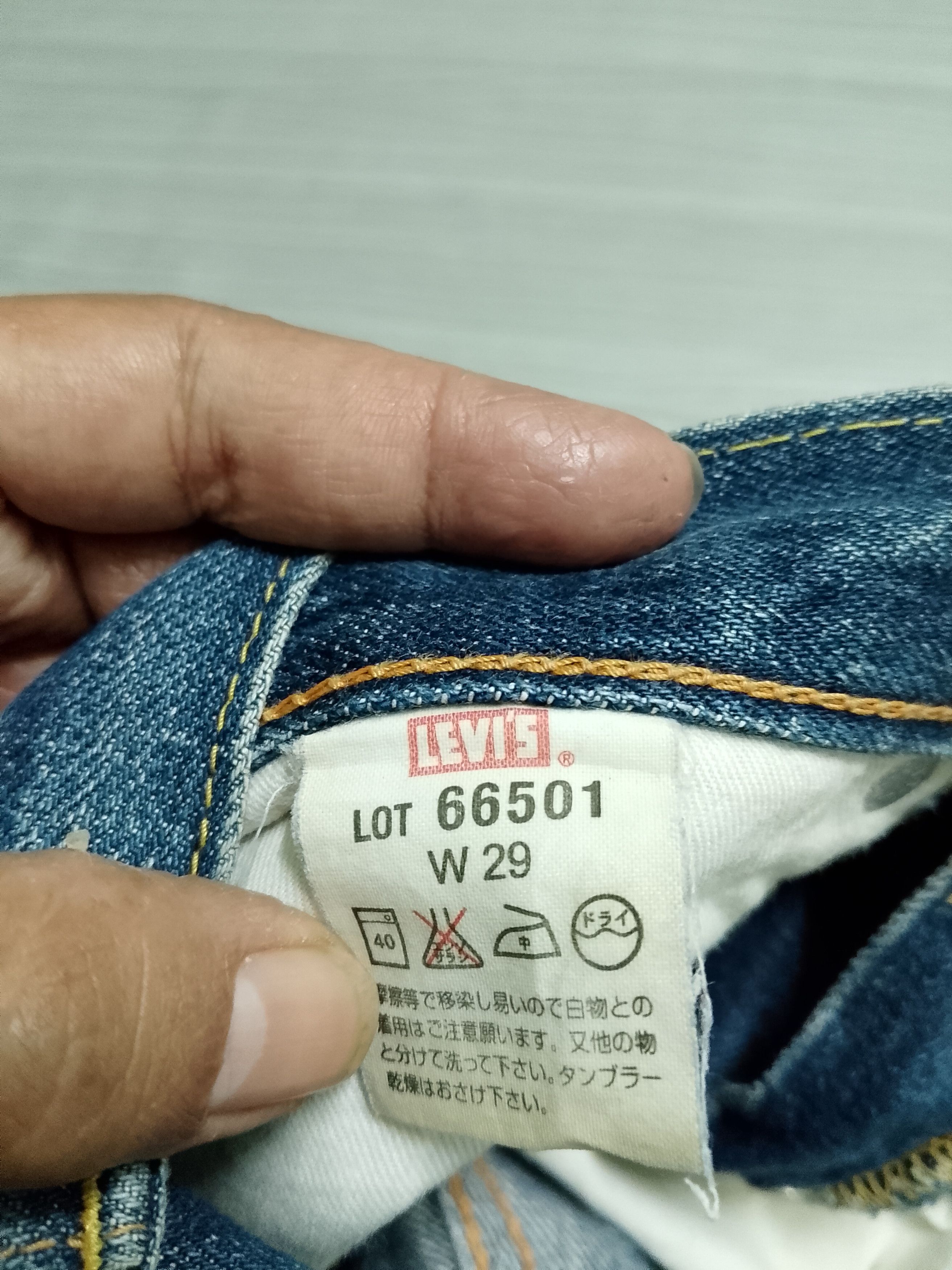 Levi's Vintage Clothing × Vintage Levis vintage Big E Size US 28 / EU 44 - 15 Thumbnail