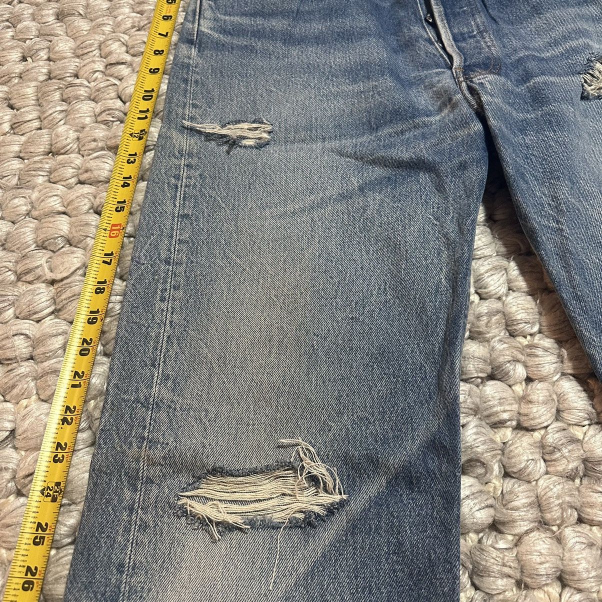 Levi's × Levi's Vintage Clothing Levi 501 Blue Jeans Vintage Size US 33 - 3 Thumbnail