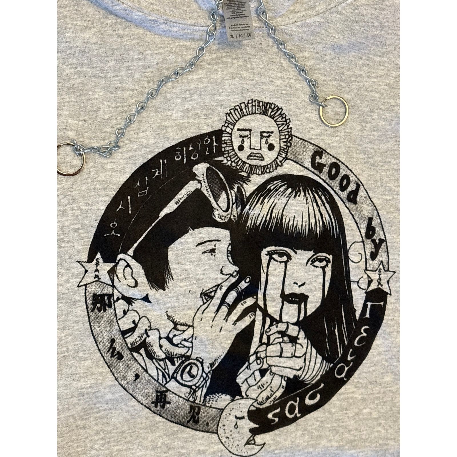 Ghost Supply Rare Ghost Supply 1/1 junji ito manga hoodie chains 2XL Size US XL / EU 56 / 4 - 2 Thumbnail