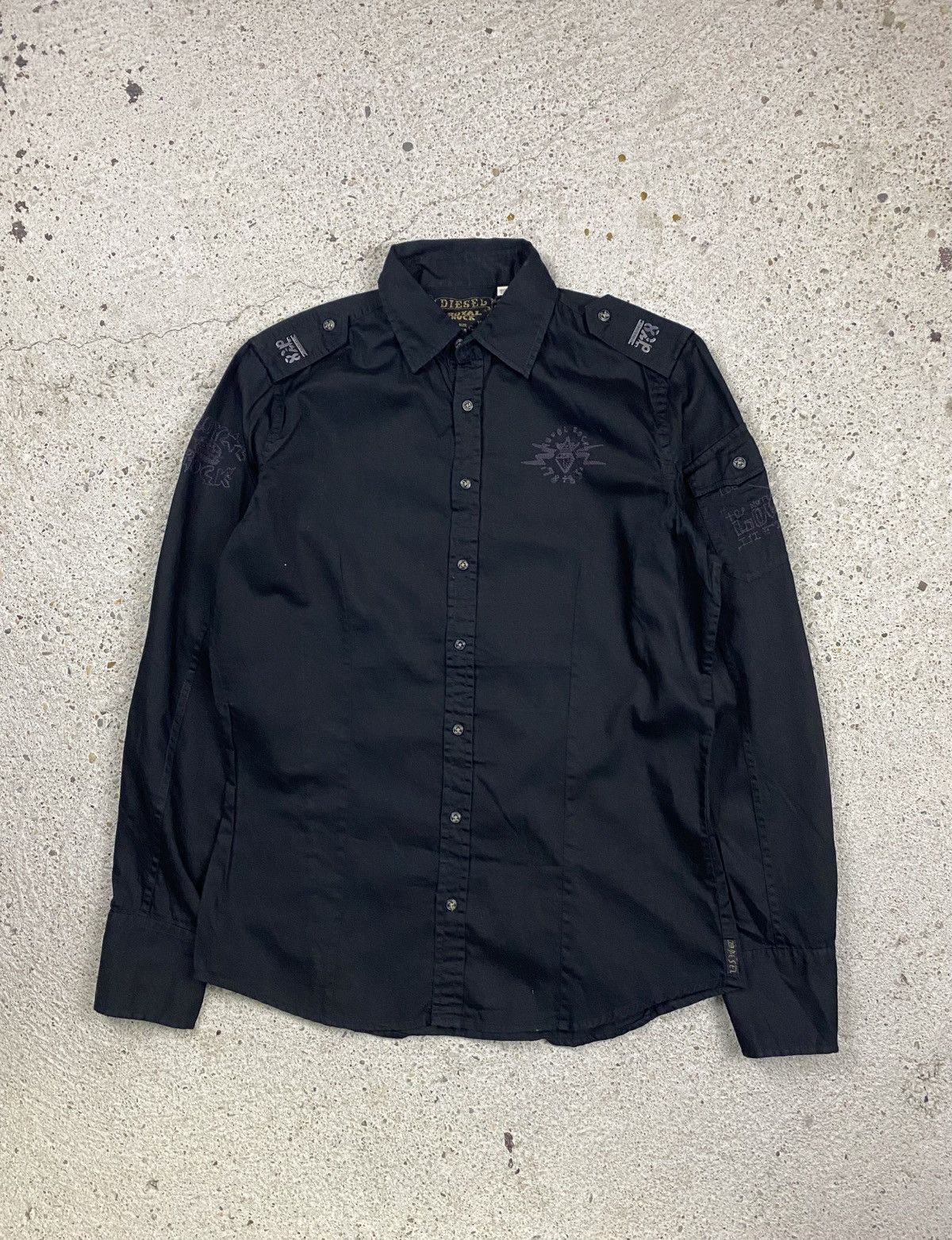 Diesel Diesel womens shirt button up royal rock affliction vintage Size M / US 6-8 / IT 42-44 - 4 Thumbnail