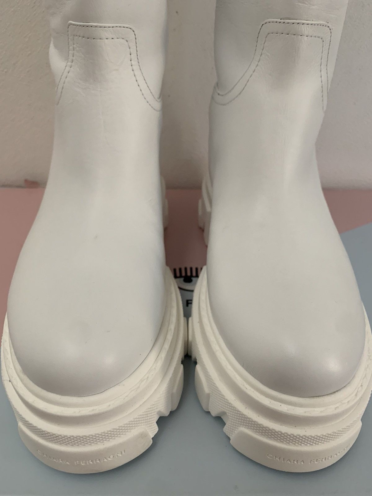 Chiara Ferragni Chiara Ferragni Leather Boots Size US 8 / IT 38 - 14 Thumbnail