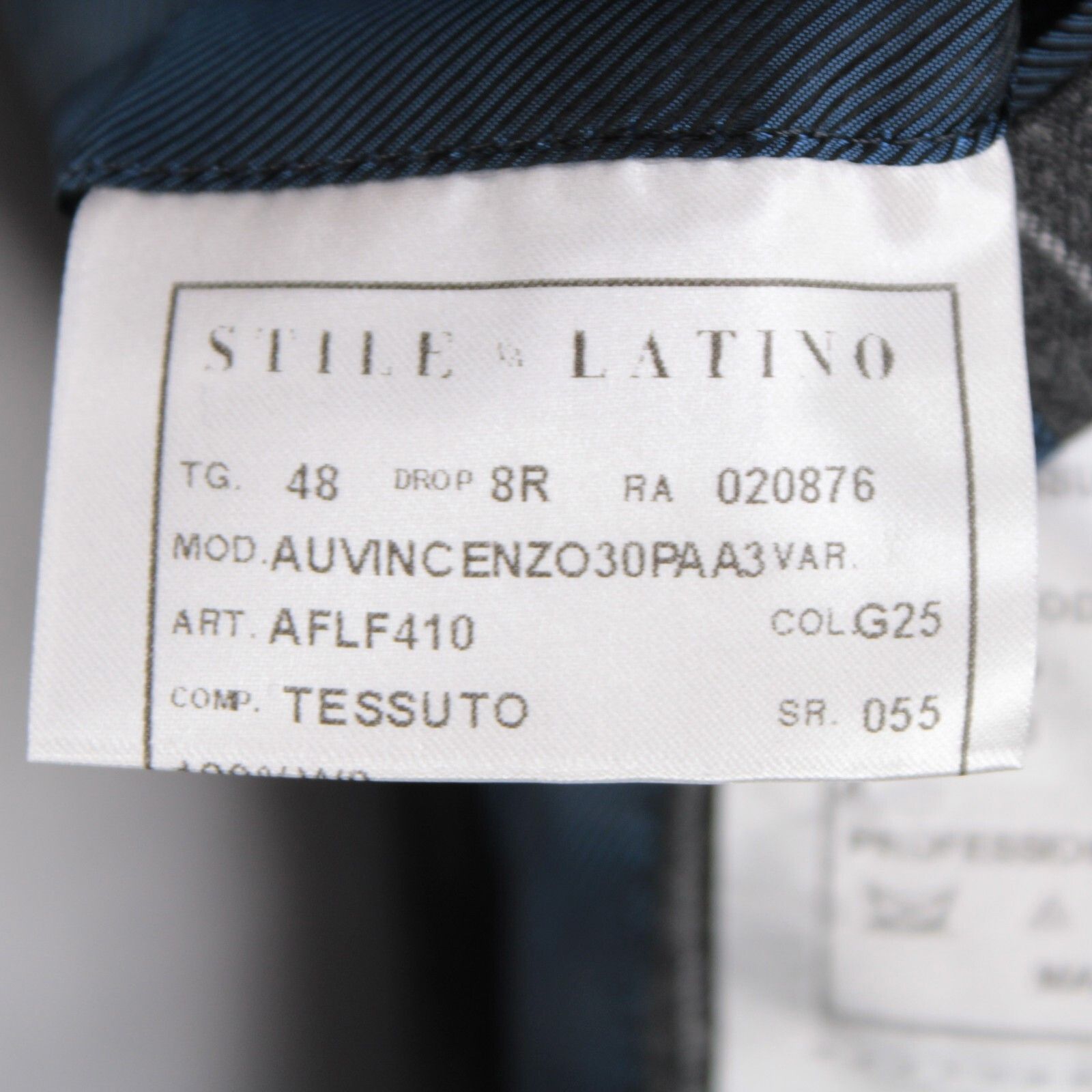 Other Stile Latino Suit Size US 38 Regular in Gray Size 38R - 9 Thumbnail