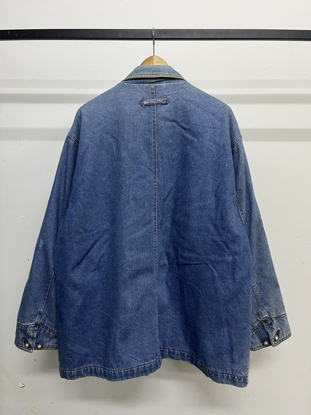 Hook-Ups RARE Vintage Work Chore Jacket Grind Inc Skateboard Size US XL / EU 56 / 4 - 19 Thumbnail