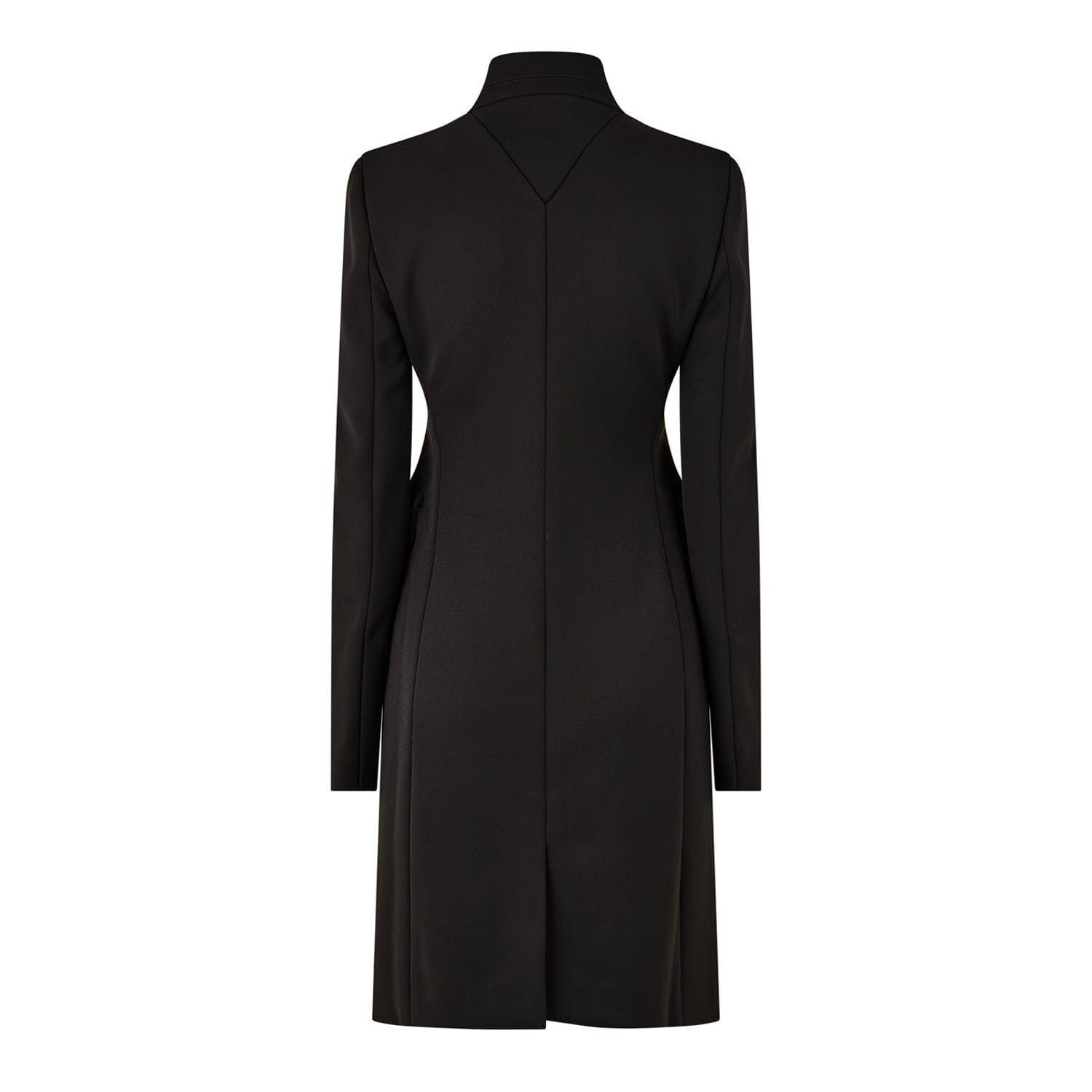 Bottega Veneta Bottega Veneta High Neck Slim Fit Coat in Neutral Size XS / US 0-2 / IT 36-38 - 2 Thumbnail