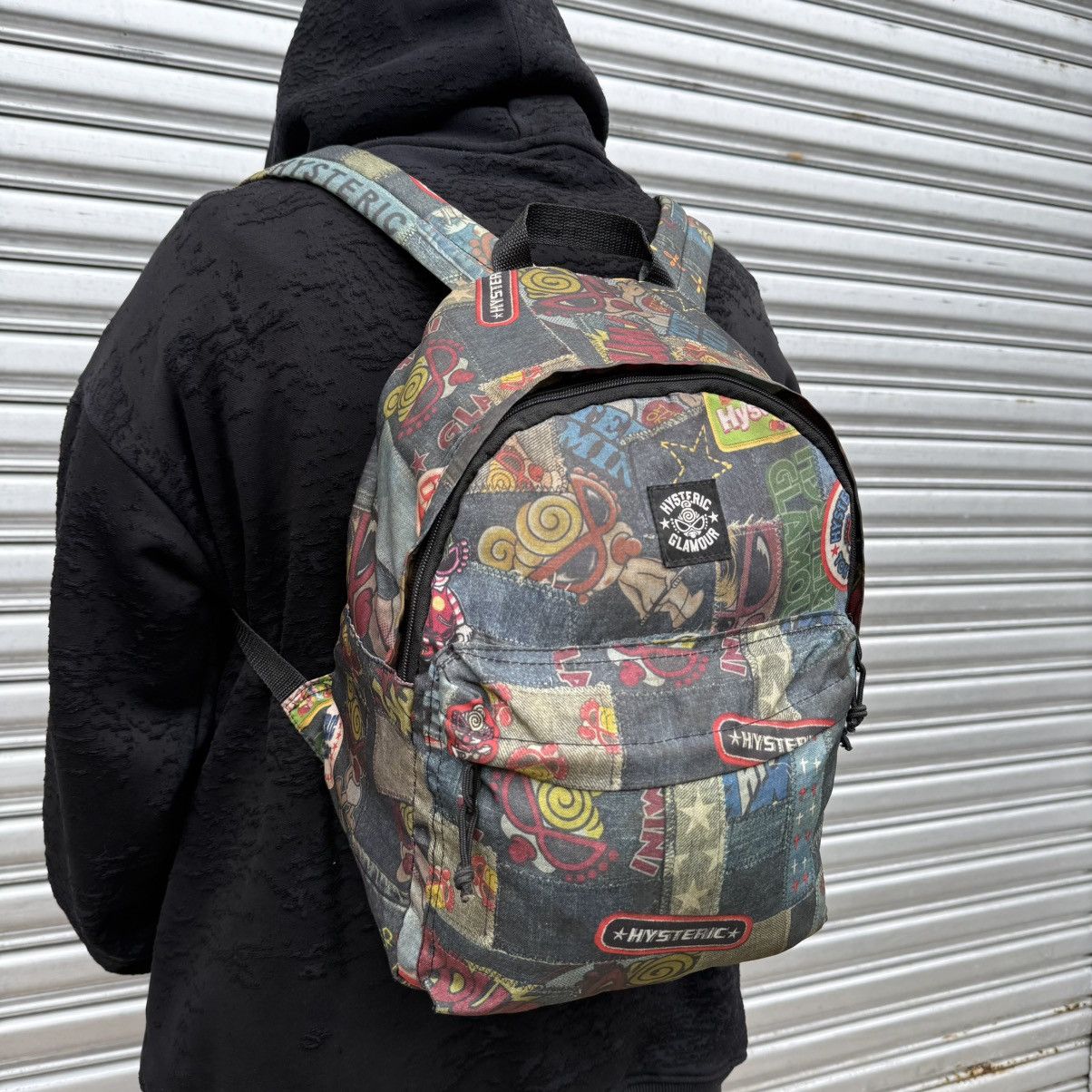 Hysteric Glamour RARE Hysteric Glamour AOP Skittles Backpack Size ONE SIZE - 2 Thumbnail