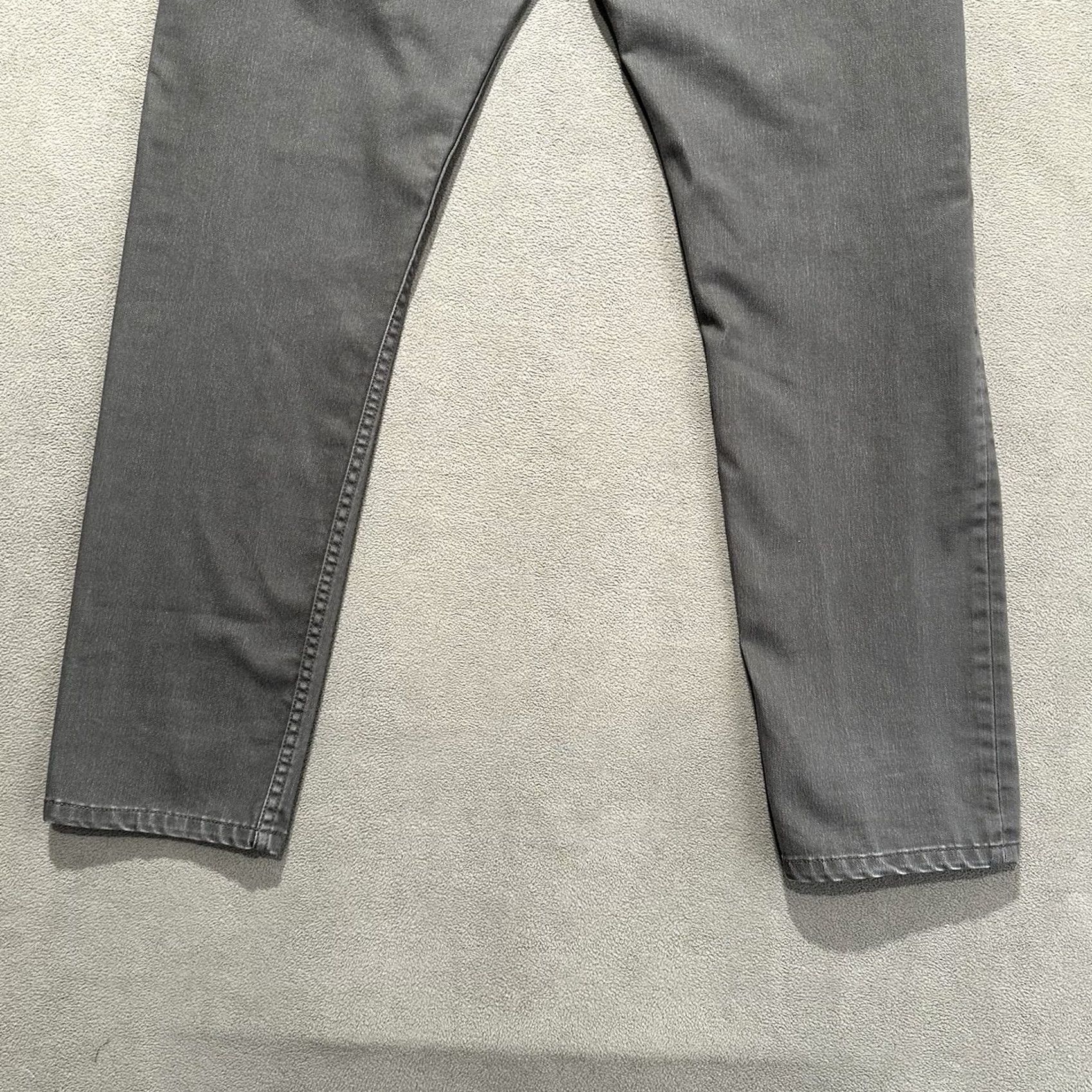 Vintage Ministry of Supply Chroma Jeans Mens Jeans Slim Gray 34x32 Solid City 90s/90s? Mens Size US 34 / EU 50 - 6 Thumbnail