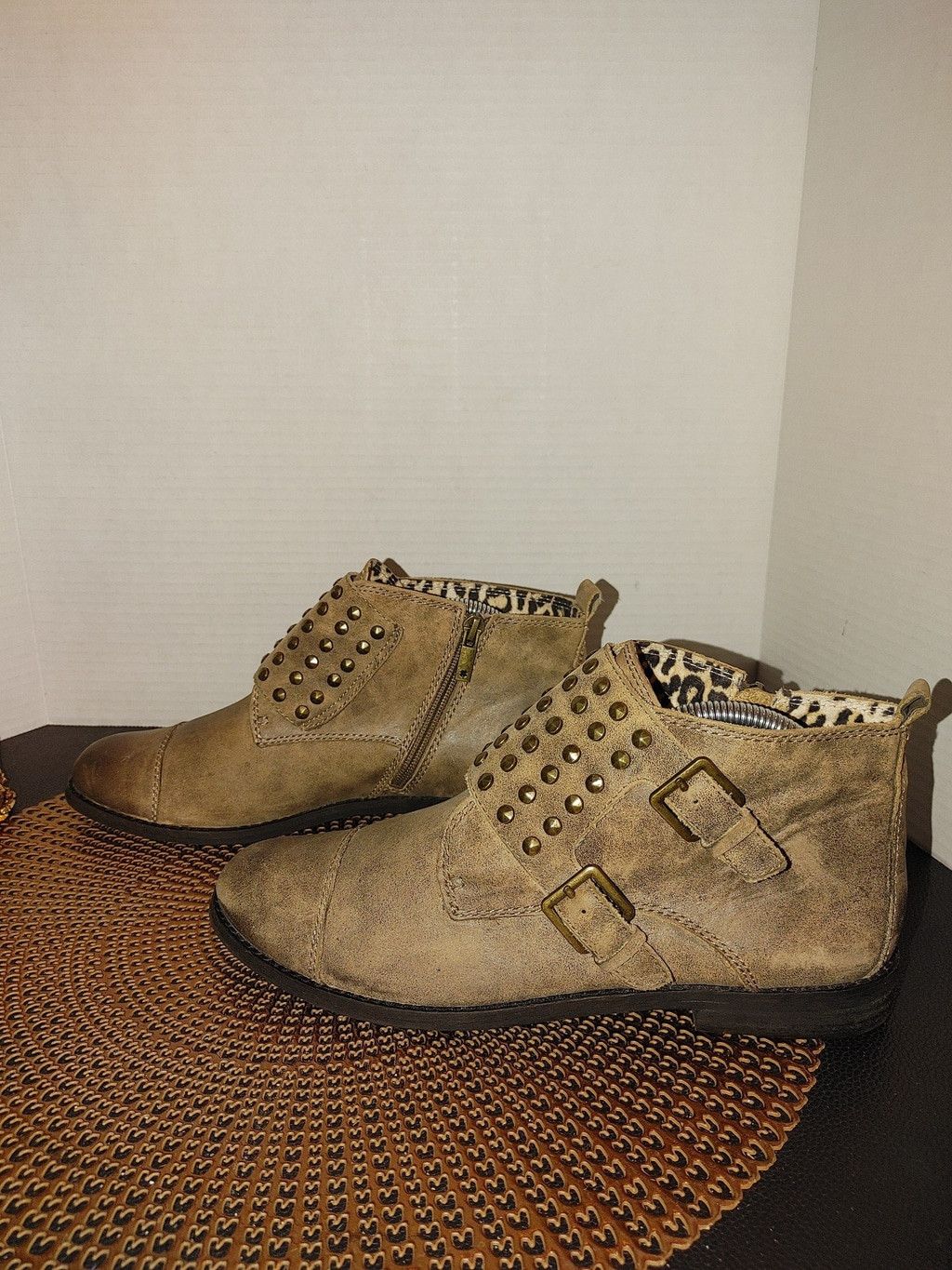 Lucky Brand Lucky Brand Dosey Leather Boots Size 9 Size US 9 / IT 39 - 1 Thumbnail