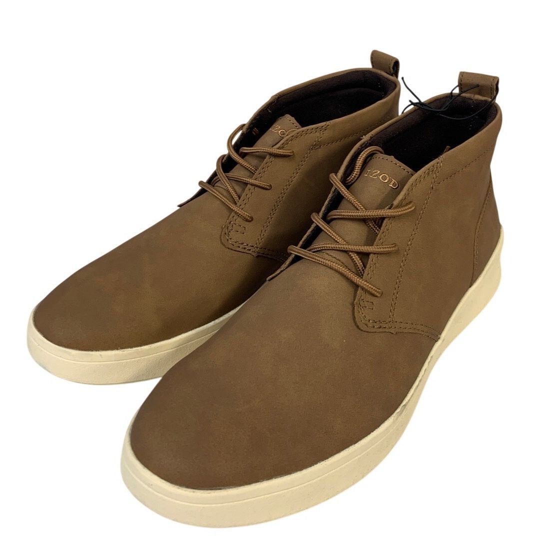 Izod IZOD Mens Size 11 Boot Lace Up Round Toe Memory Foam Shoes Size US 11 / EU 44 - 2 Thumbnail