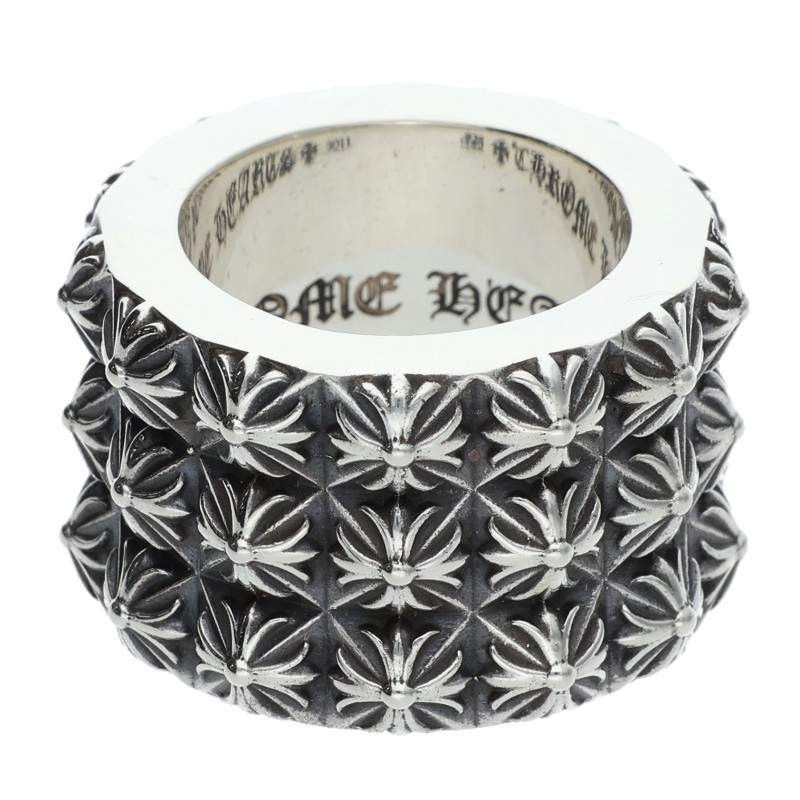 Chrome Hearts Chrome Hearts Pete Punk Triple Stack Ring | Grailed