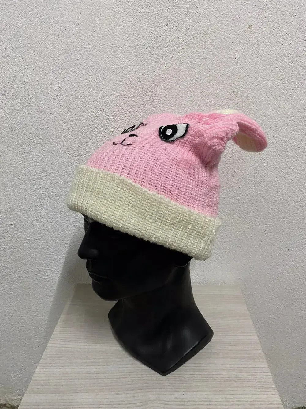 Japanese Brand Japanese Brand Hamtaro Bunny Horn Beanie Hat Size ONE SIZE - 4 Thumbnail