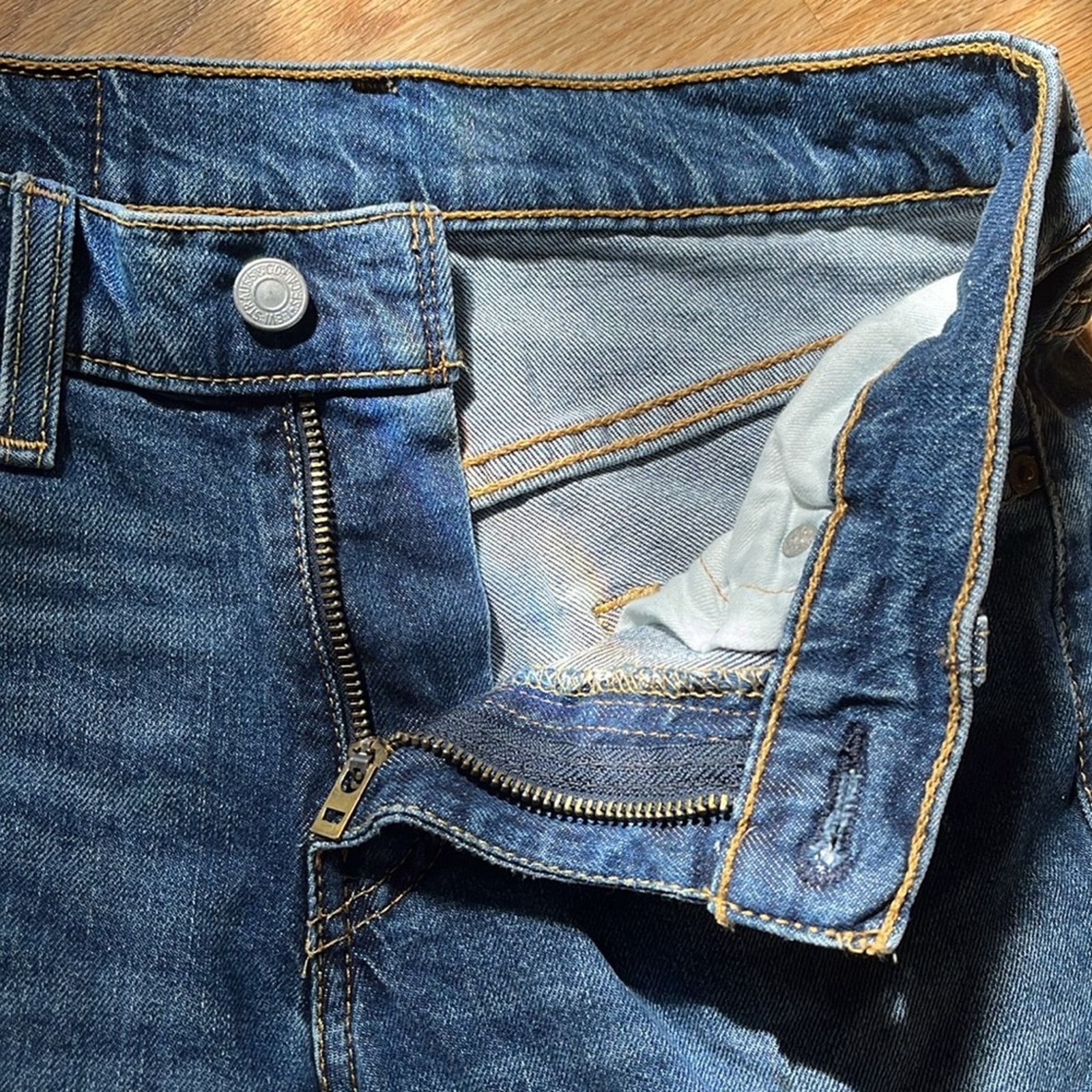 Levi's Levi's 511 Slim Straight Jeans Mens 28x30 Blue Stretch Denim Size US 28 / EU 44 - 4 Thumbnail