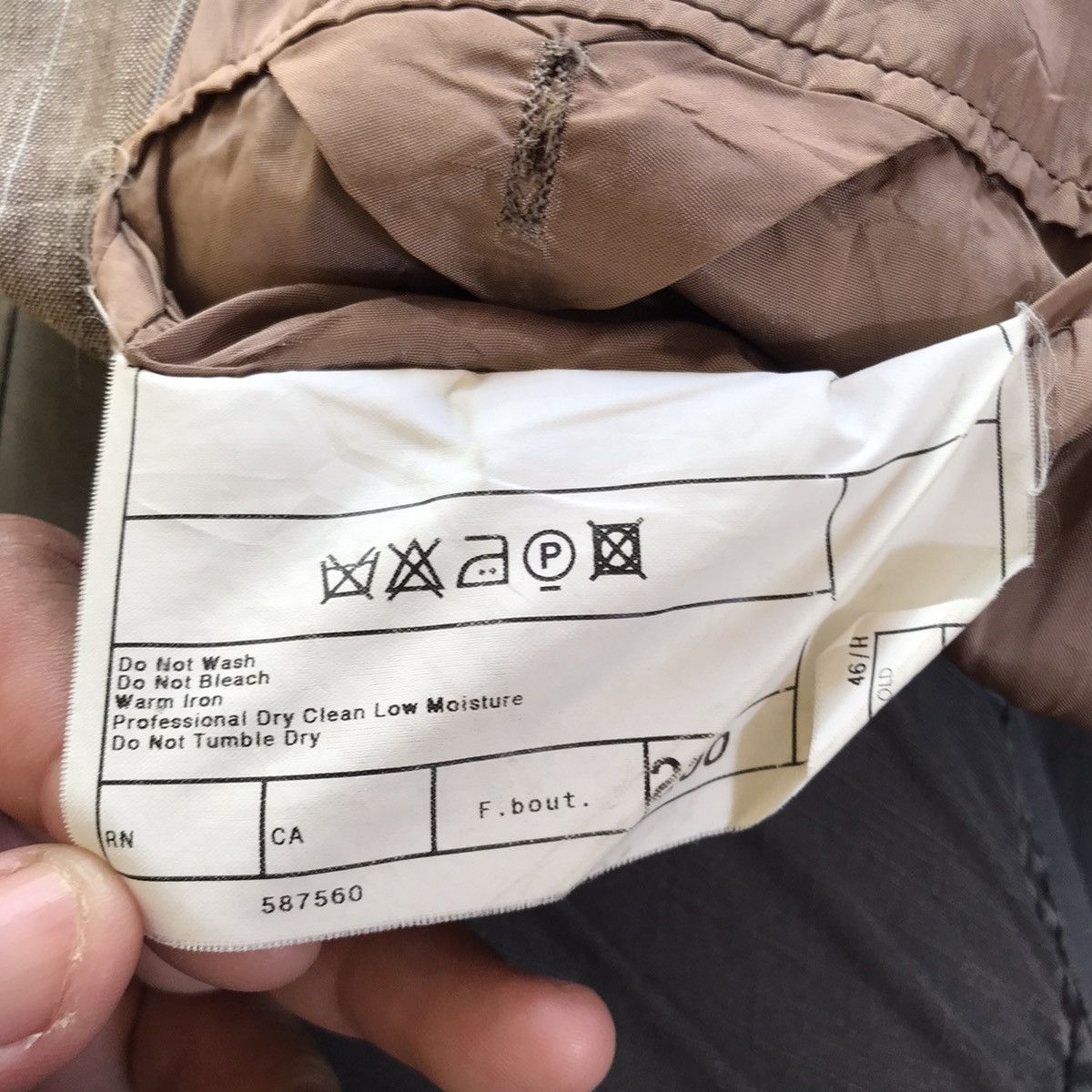 Armani Armani Jacket Made in Italy Size US M / EU 48-50 / 2 - 9 Thumbnail